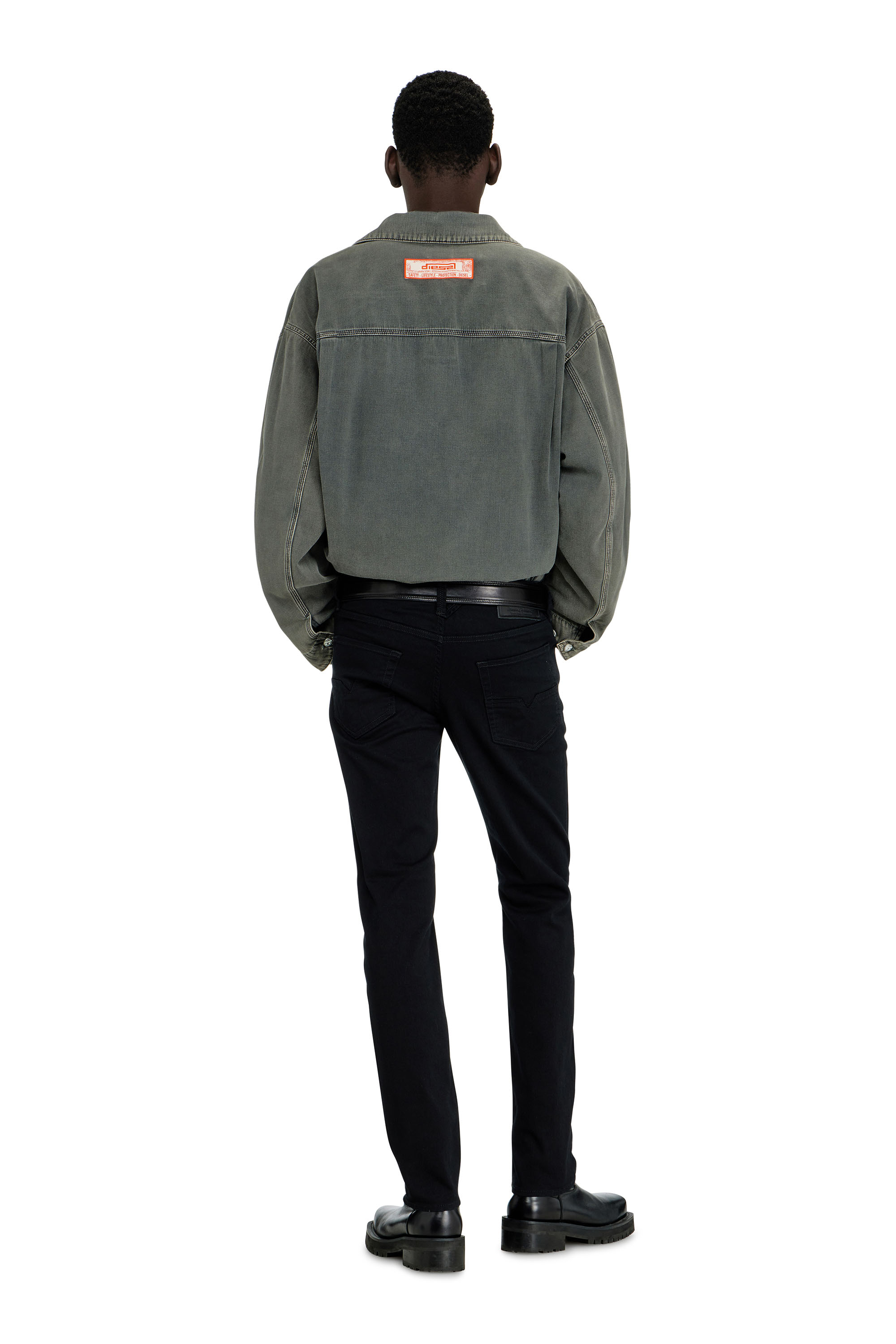 Diesel - Herren Regular Jeans 1986 Larkee-Beex 0688H, Schwarz/Dunkelgrau - 4