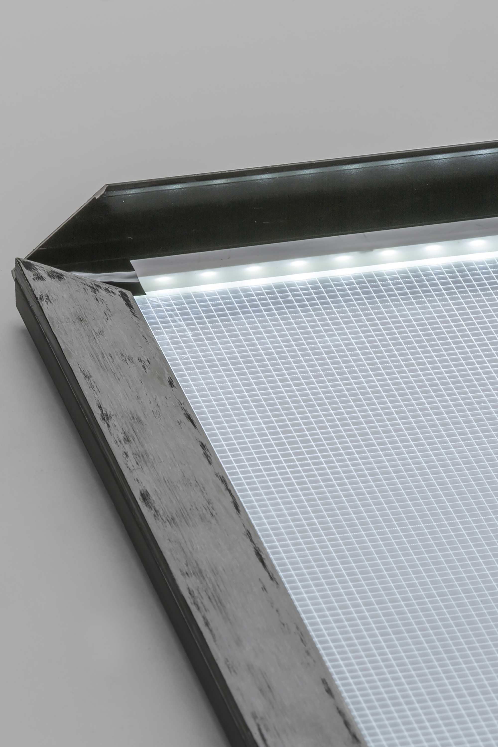 Diesel - 11000 FRAME IT!, Unisex Kleiner Rahmen mit LED-Hintergrundbeleuchtung in Silber - 4