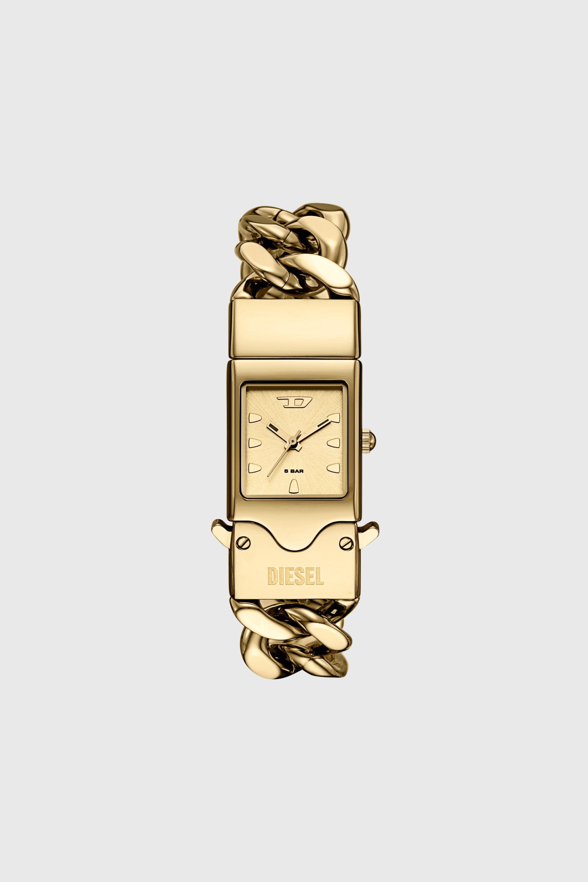 Diesel - DZ2235 WATCH, Man's Closer Gold-Tone Stainless Steel Watch in Gold - 1