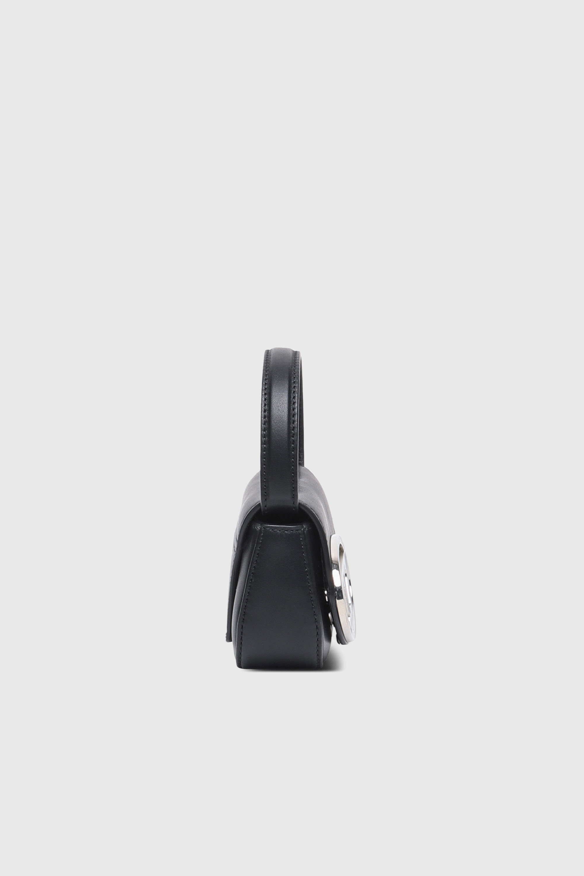 Diesel - 1DR XS, Damen 1DR XS-Ikonische Minitasche mit D logo-Plakette in Schwarz - 5