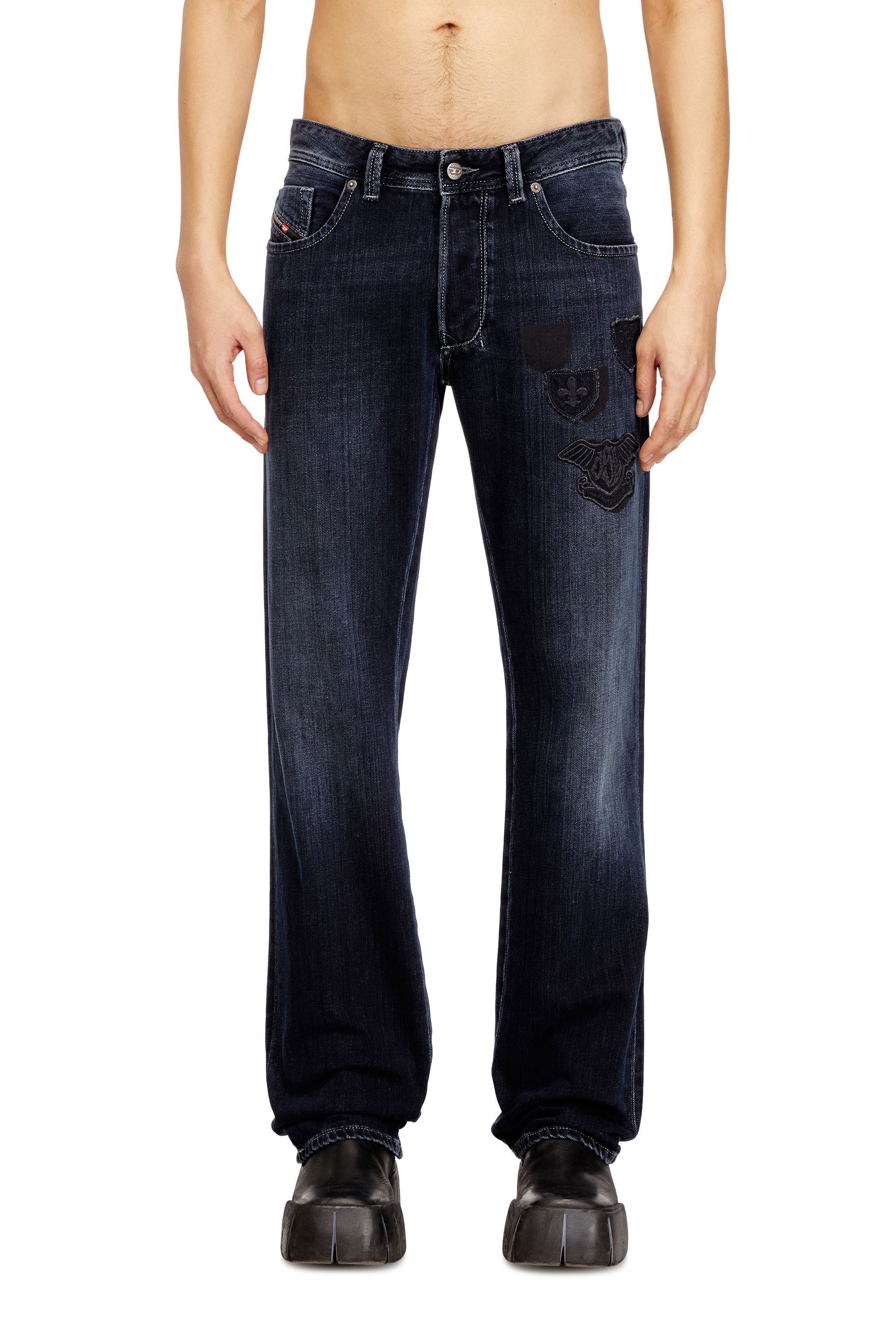 Diesel - Herren Regular Jeans 1985 Larkee 09Q19, Dunkelblau - 2