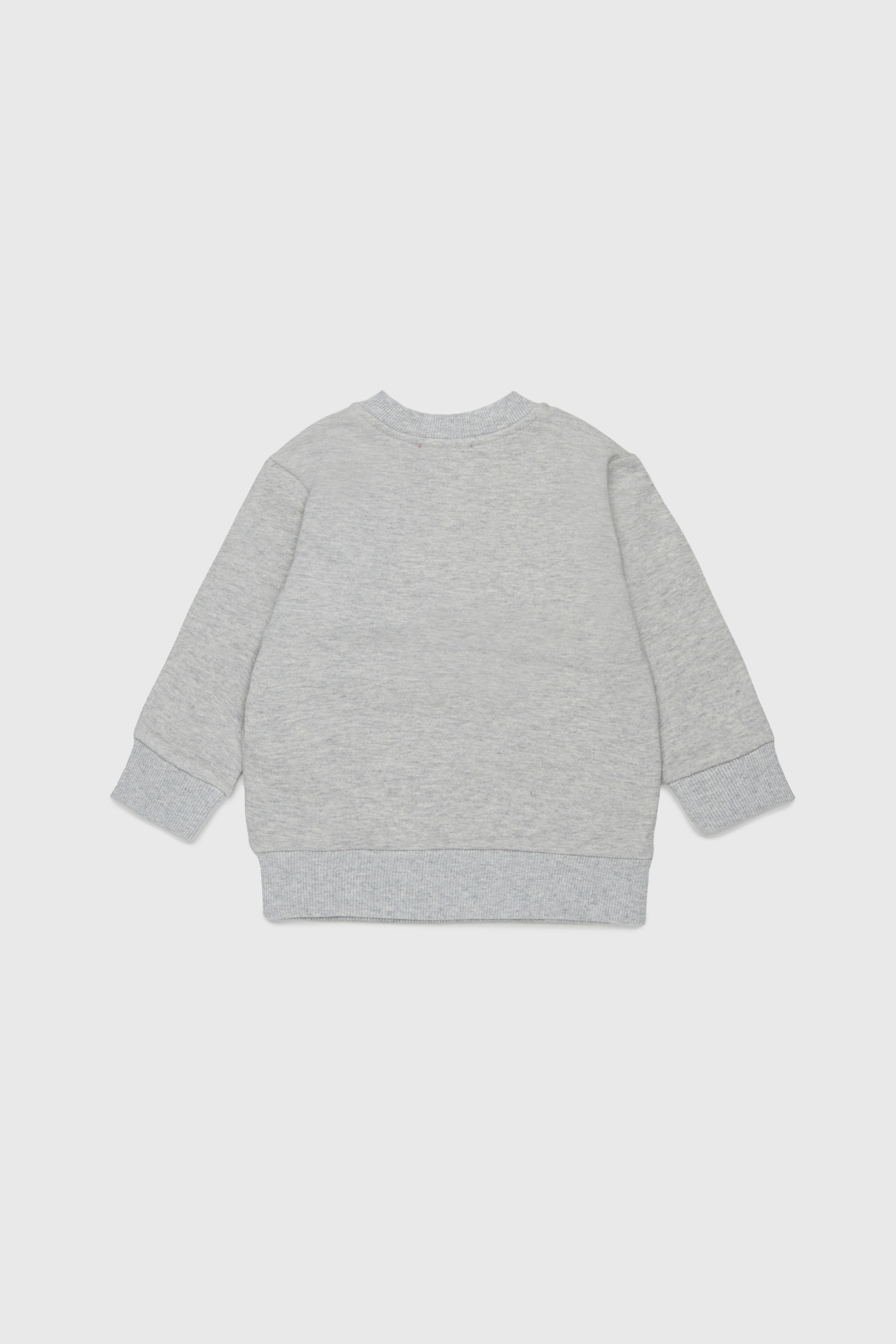 Diesel - SLODIMB, Man's Cotton sweatshirt with Diesel Industry print in Grey - 2