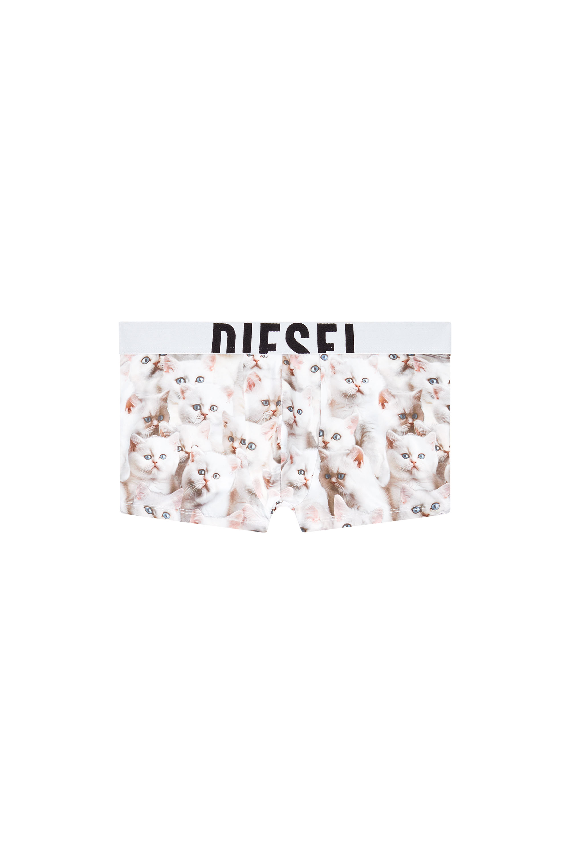 Diesel - DAMIEN-D-POP-40, Herren Retropants mit Pop-Print in Weiß - 4