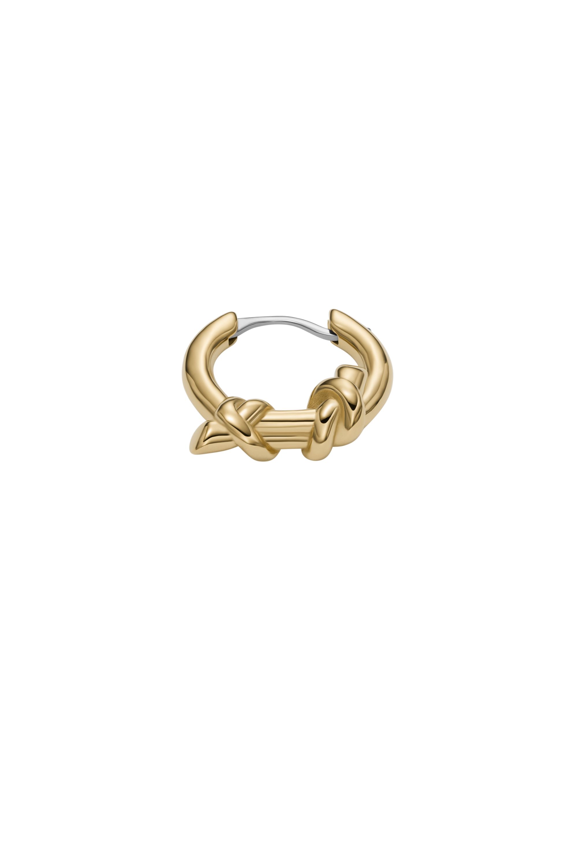 Diesel - DX1566710 JEWEL, Unisex Ohrring aus goldenem Edelstahl in Gold - 2