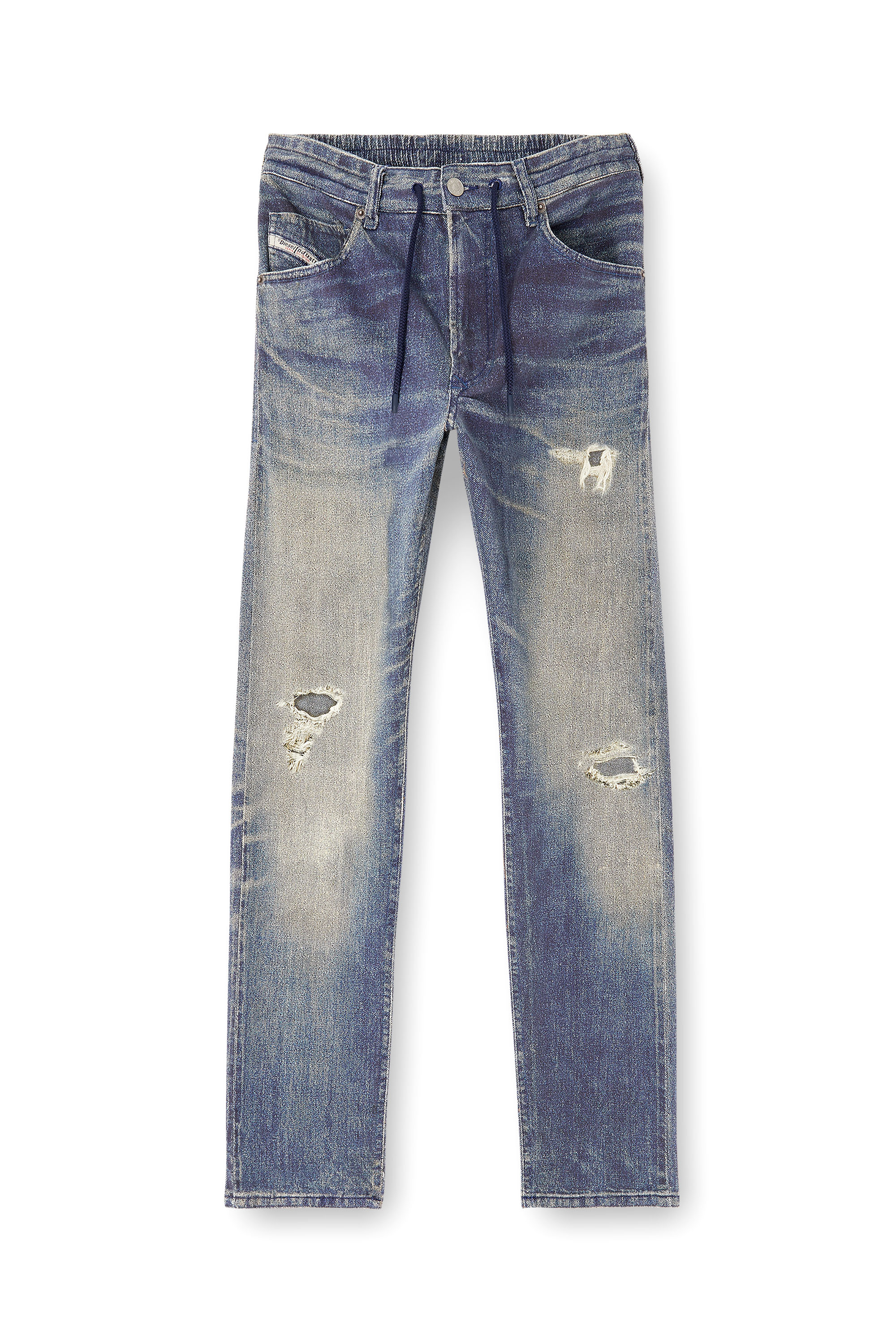 Diesel - Herren Regular 2032 D-Krooley Joggjeans&reg; 068UT, Mittelblau - 3