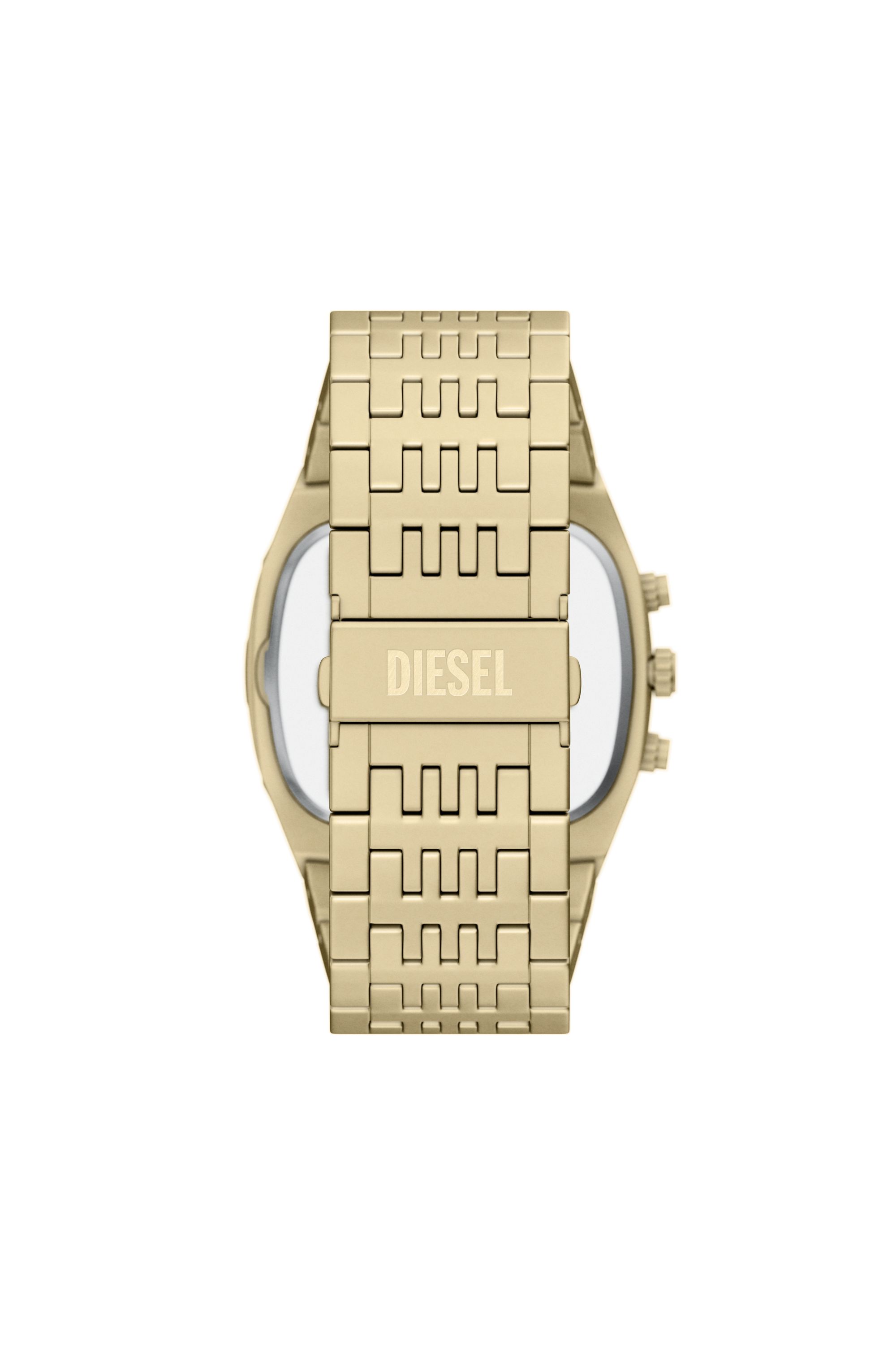 Diesel - DZ4718 WATCH, Herren Spiked Cushion Uhr aus Edelstahl in Goldton in Gold - 2