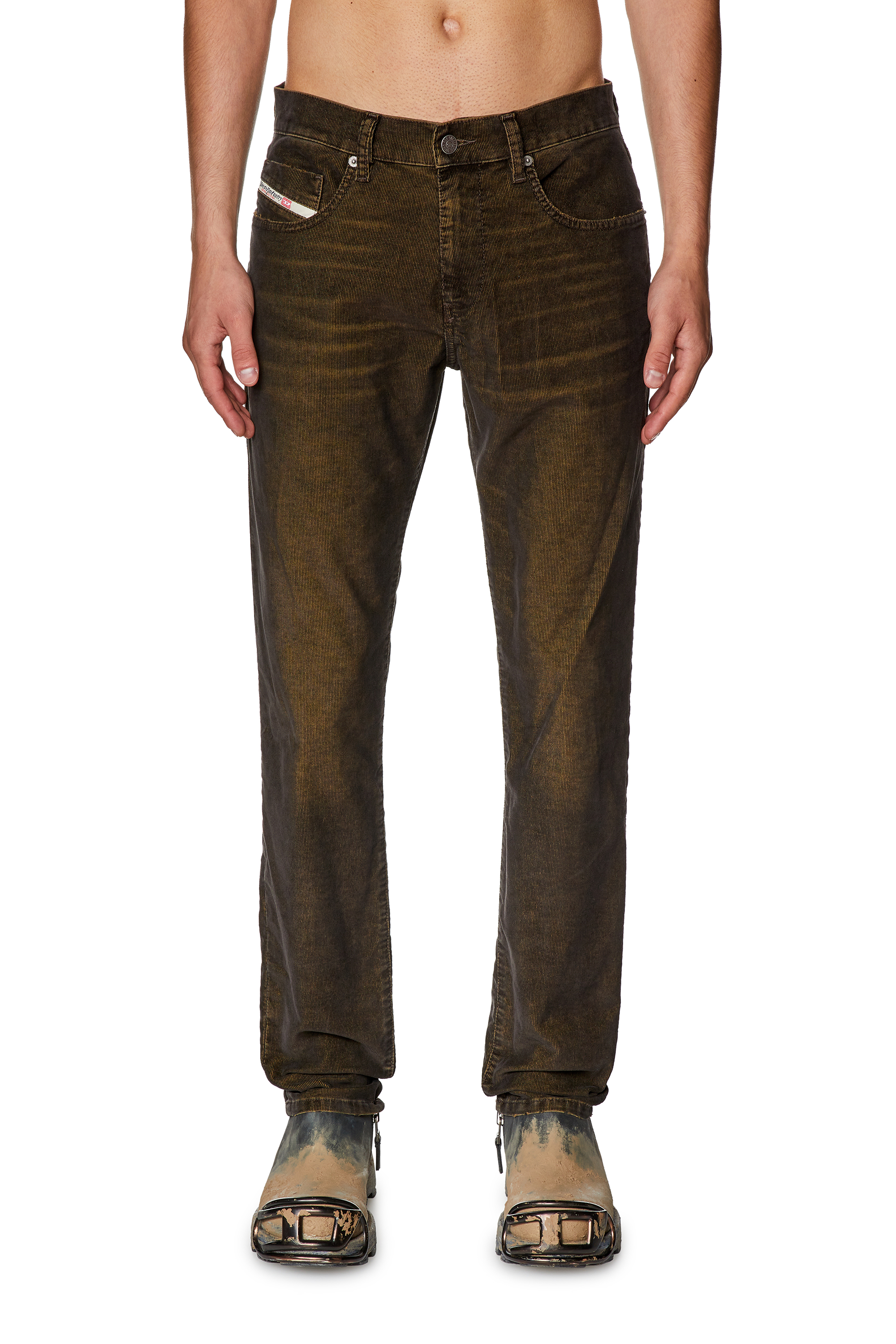 Diesel - Slim Jeans 2019 D-Strukt 003GJ, Braun - Image 2