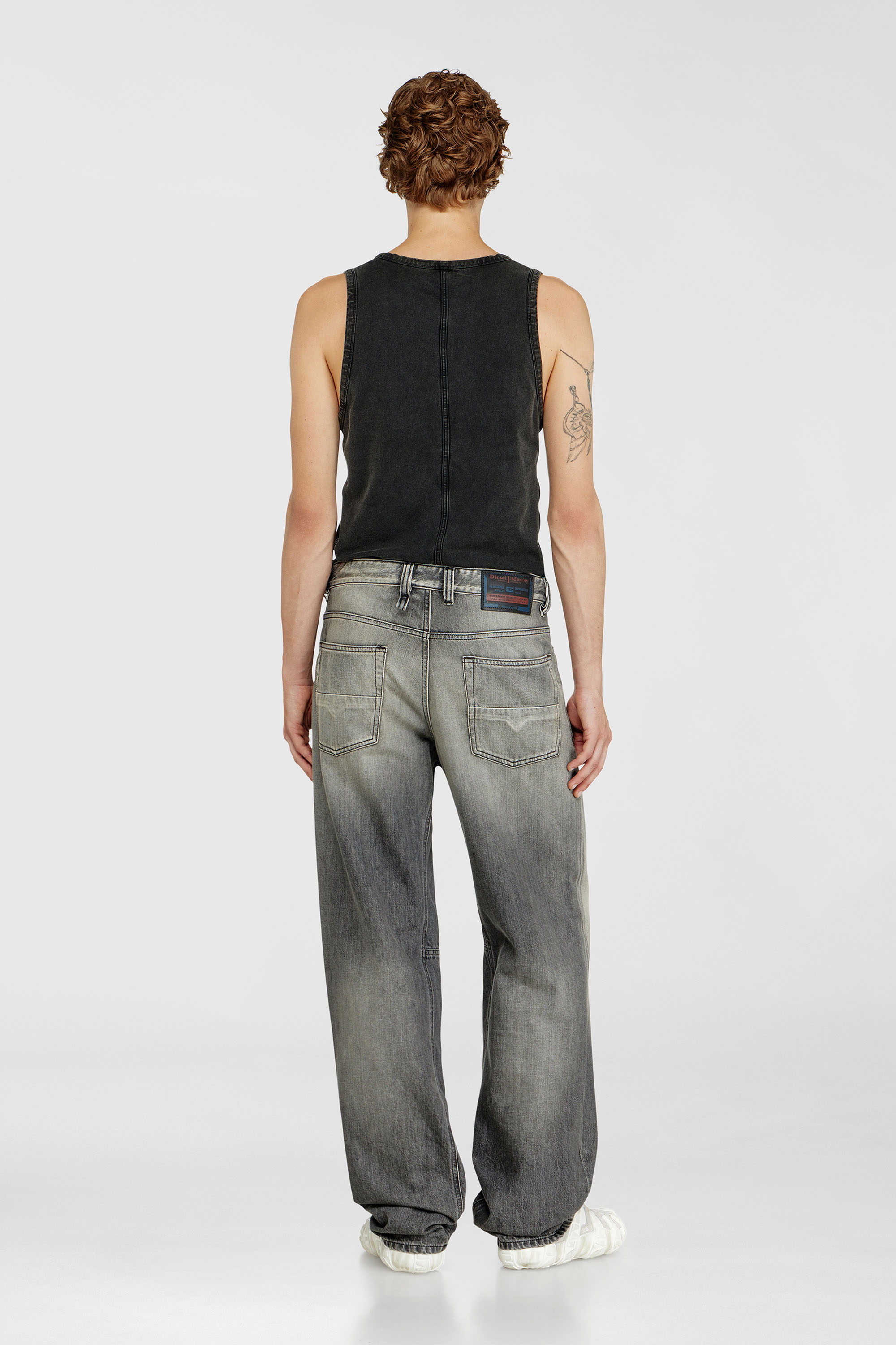 Diesel - Herren Relaxed Jeans 2001 D-Macro 09P56, Grau - 3
