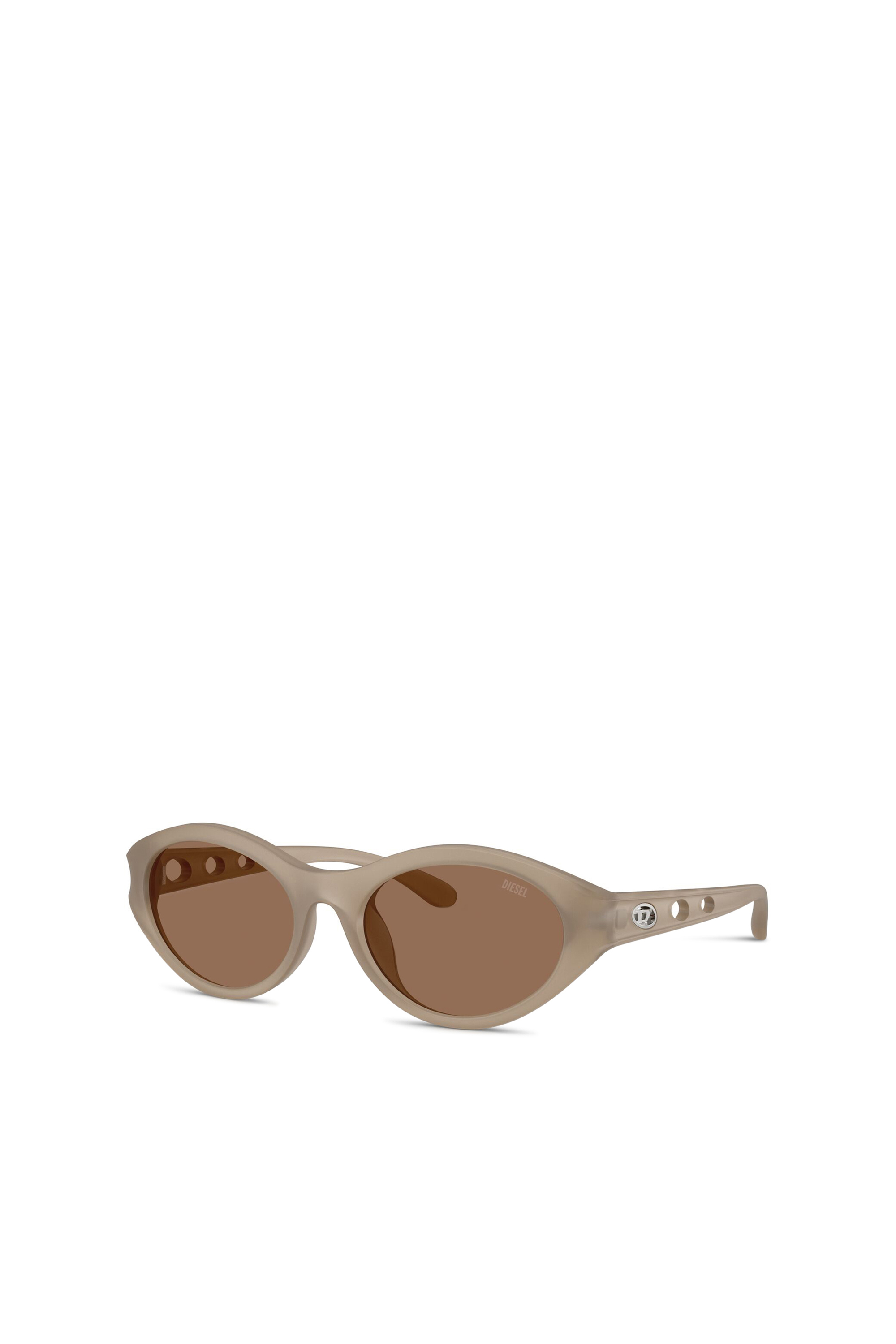 Diesel - 0DL3005U, Unisex Ovaler Modell Brille in Beige - 4