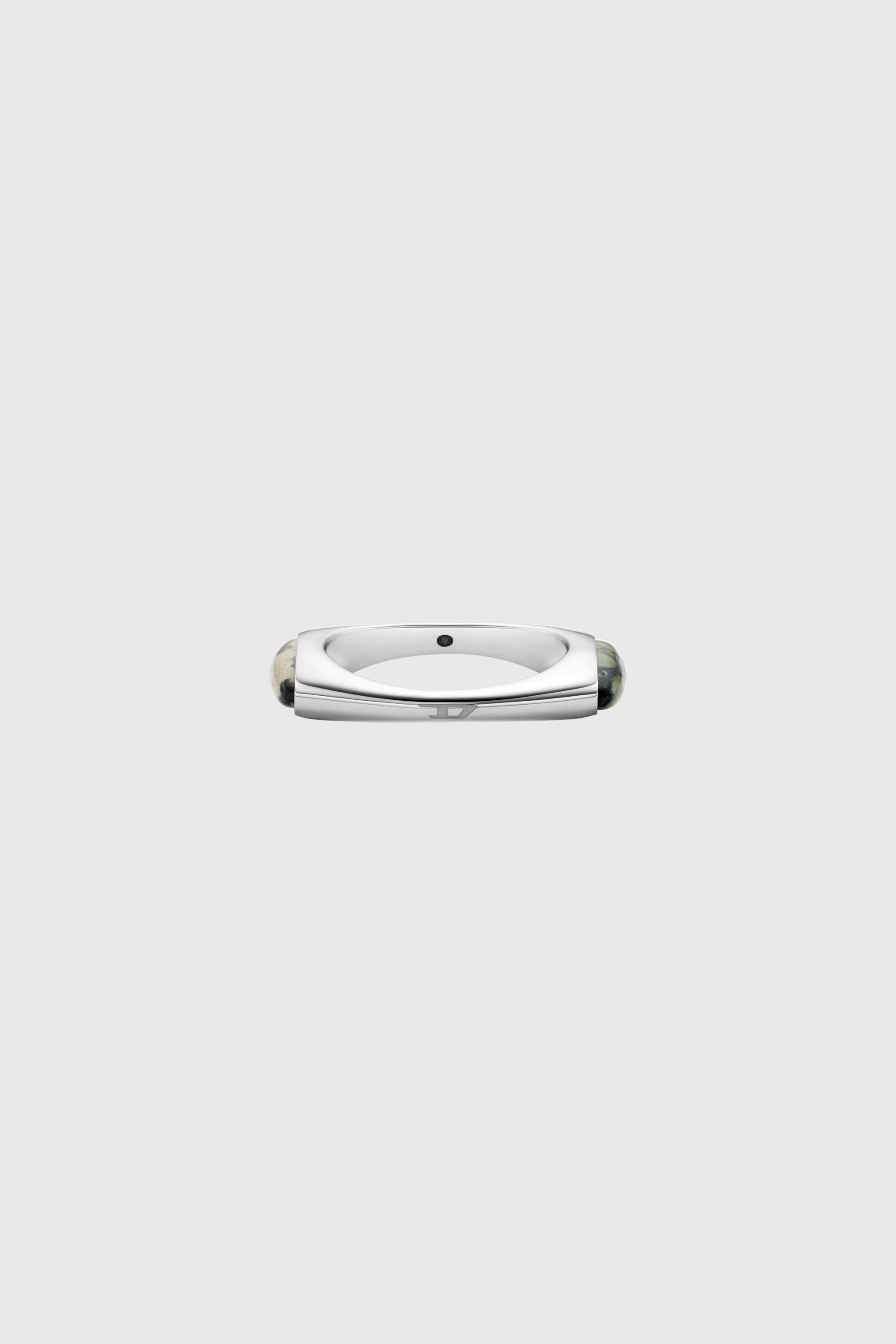 Diesel - DX167940 JEWELLERY, Unisex Siegelring aus Edelstahl in Silber - 3