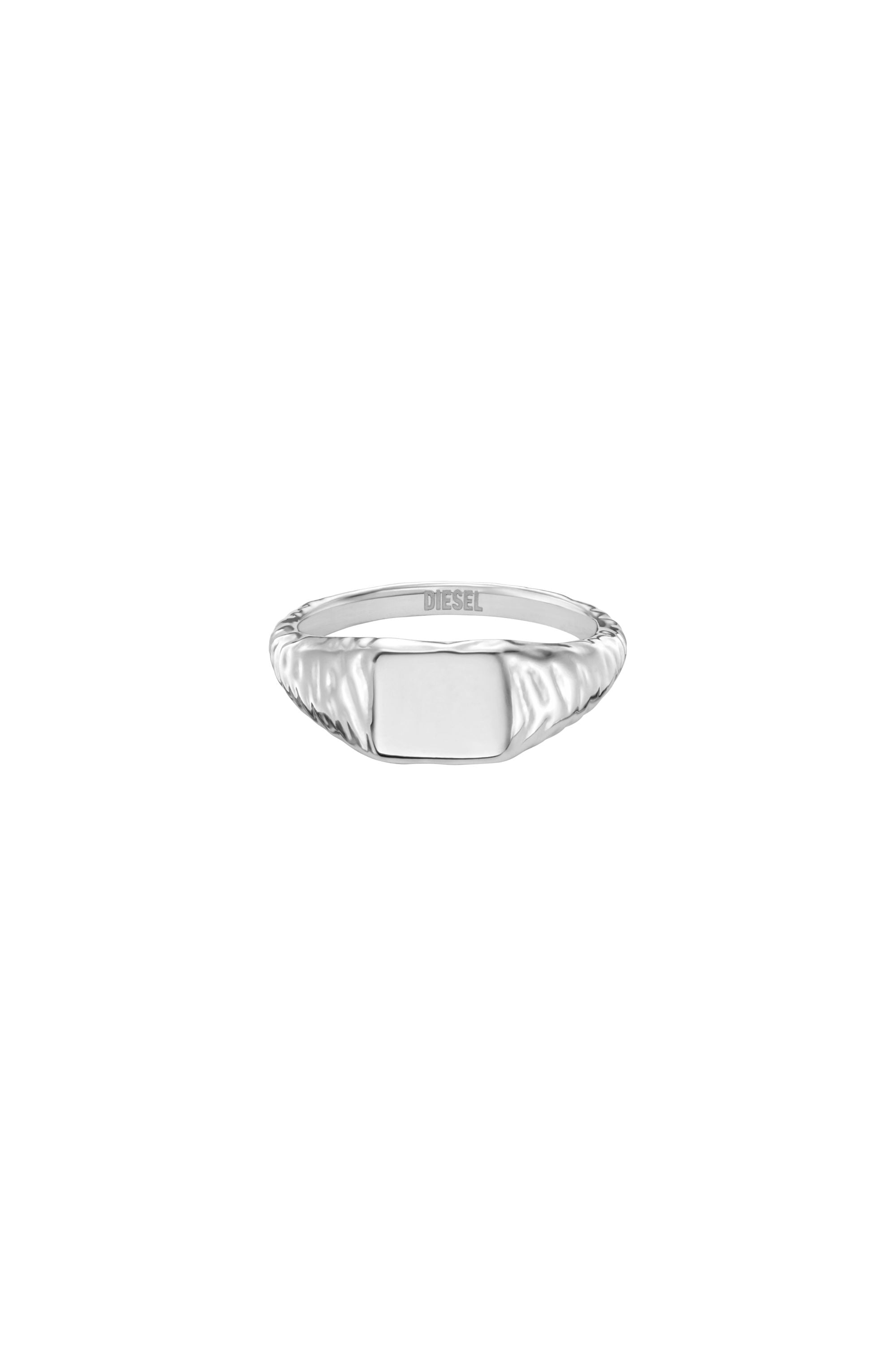 Diesel - DX1731040, Unisex Siegelring aus Edelstahl in Silber - 2