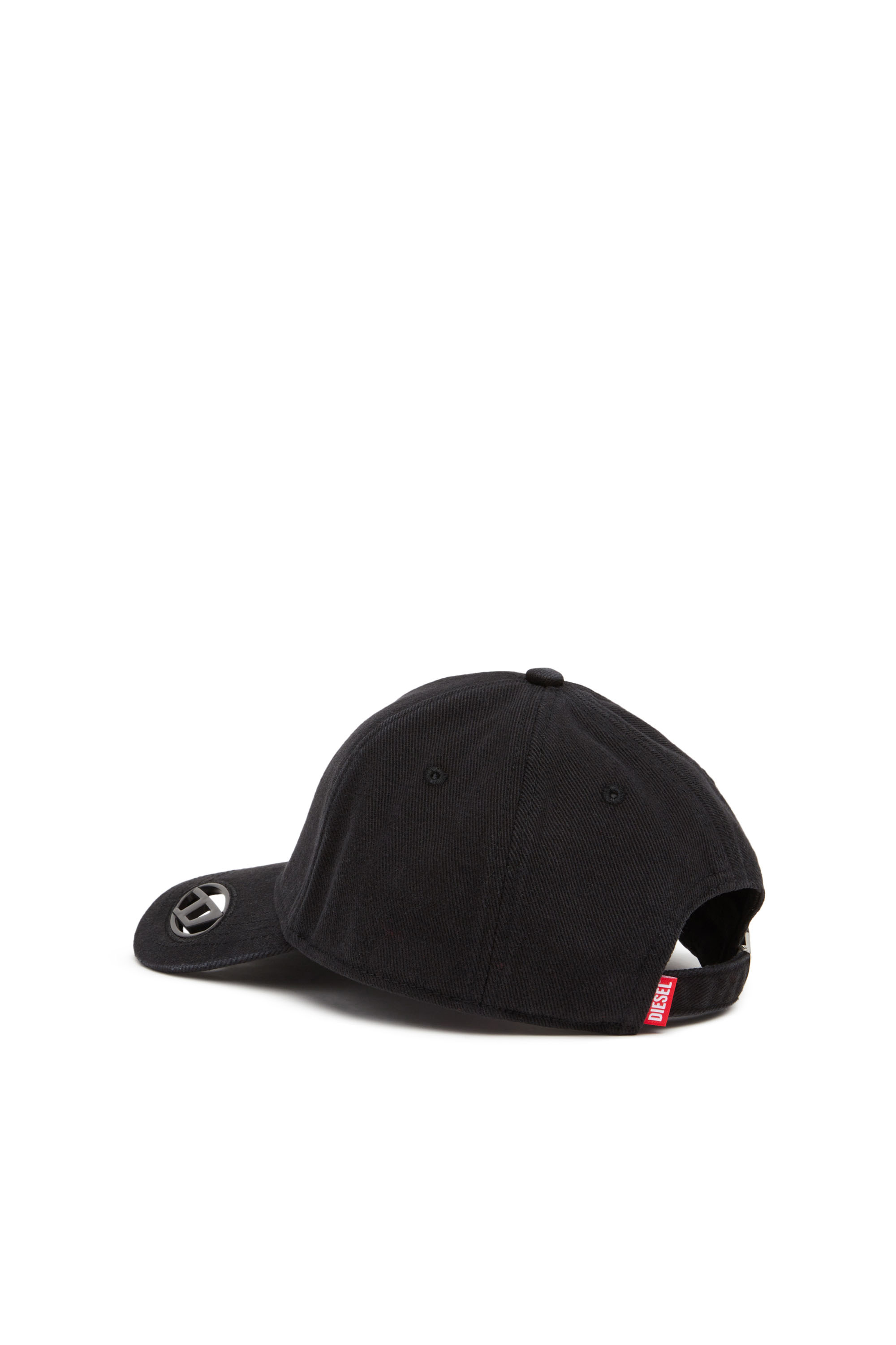 Diesel - C-PLAK, Herren Basecap mit Oval D-Plakette in Schwarz - 2
