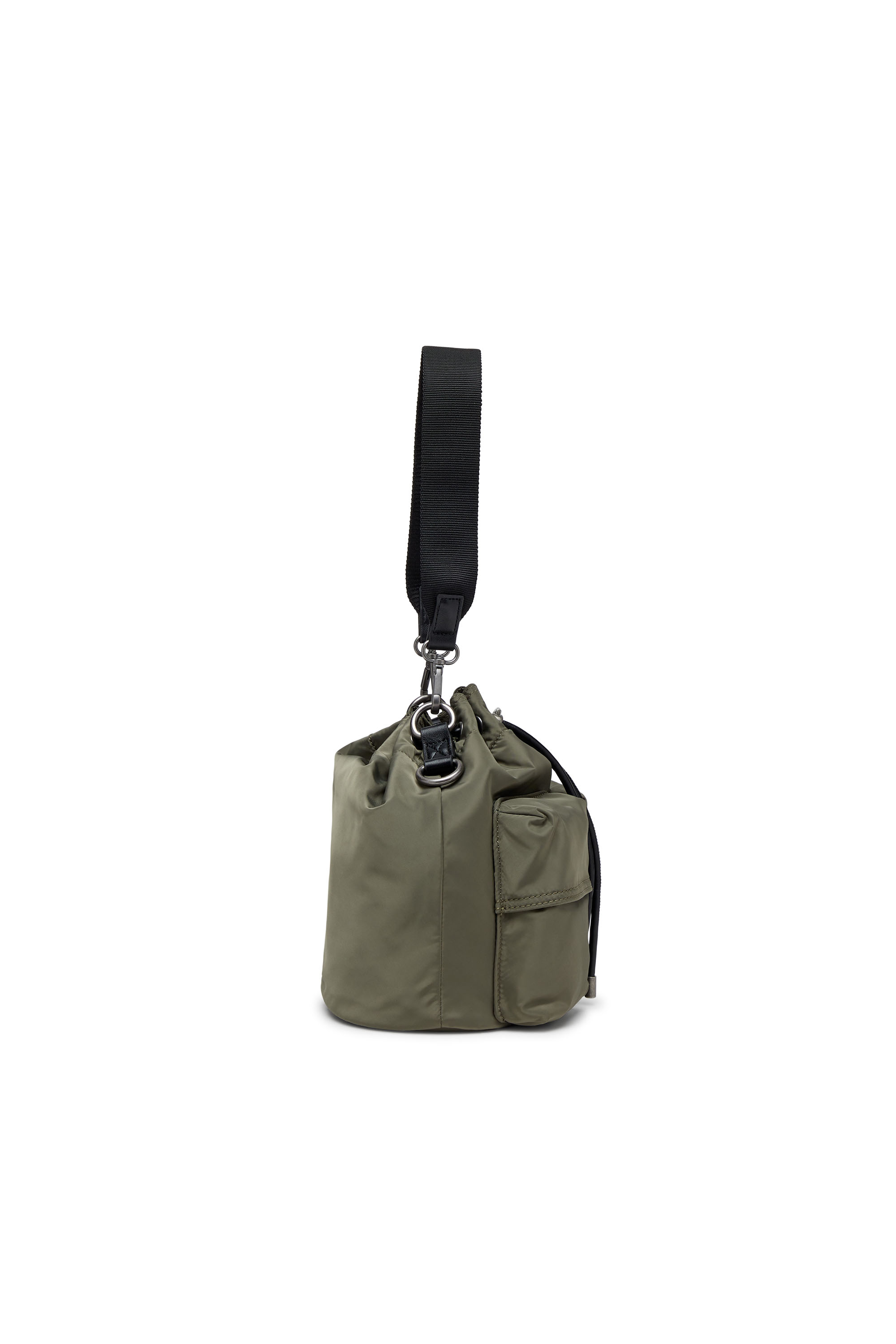 Diesel - MULTI-PKTS BUCKET X, Unisex Multi-Pkts-Multipocket-Utility-Beuteltasche in Armeegrün - 4