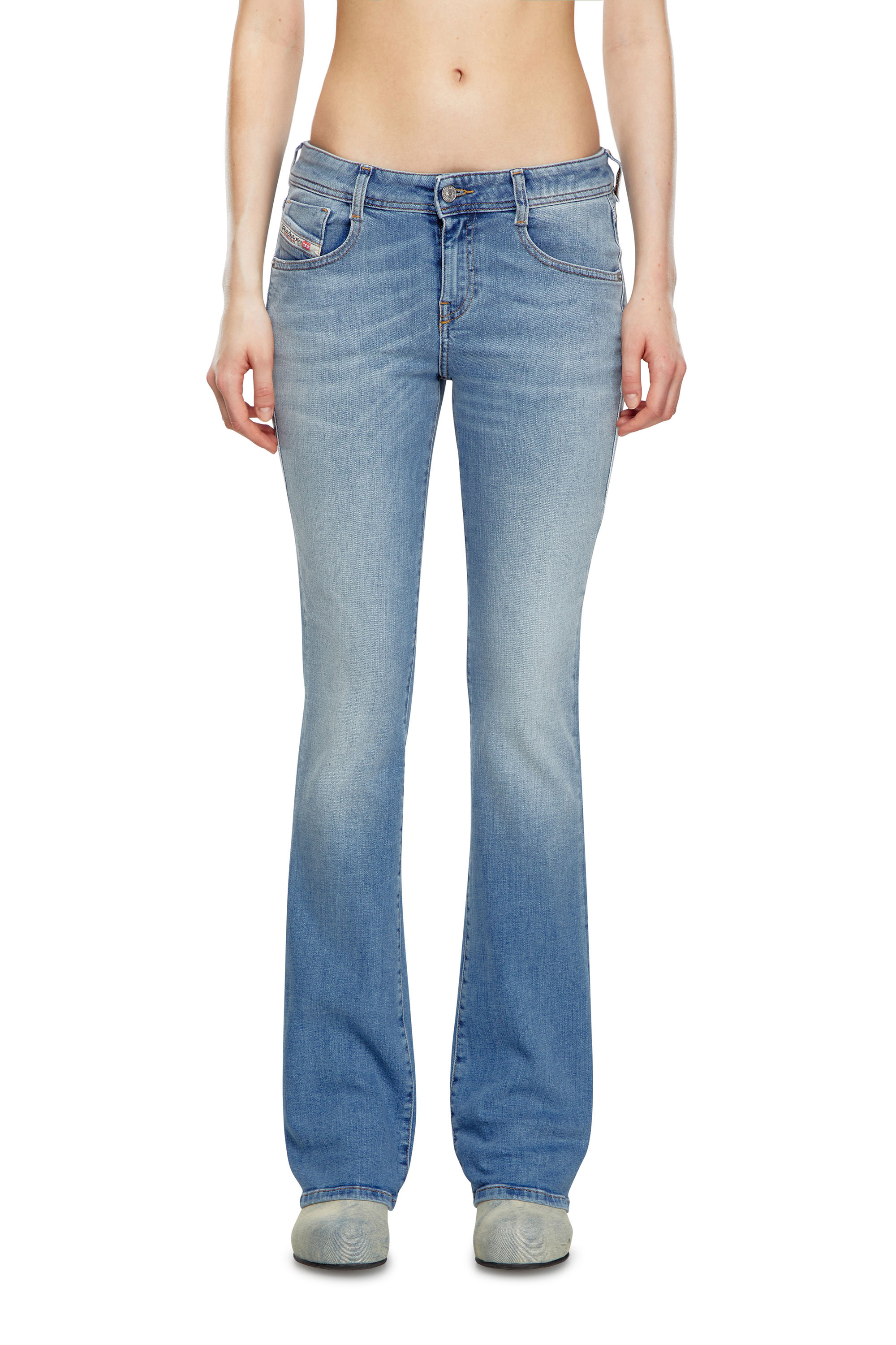 Diesel - Damen Bootcut Jeans 1969 D-Ebbey 09K06, Hellblau - 3