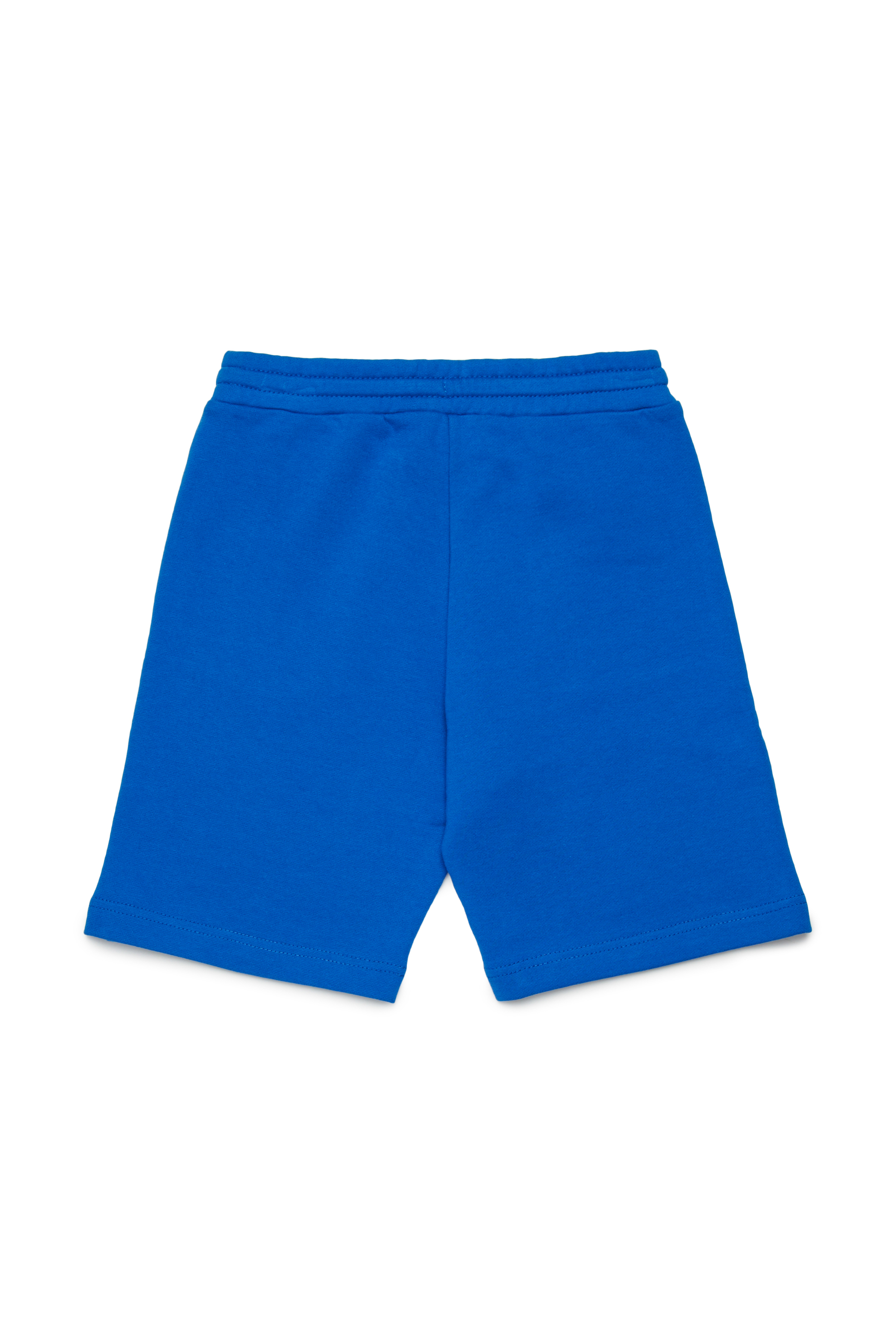 Diesel - PBASESHORT, Herren Sweatshorts mit Dégradé-Logo in Blau - 2