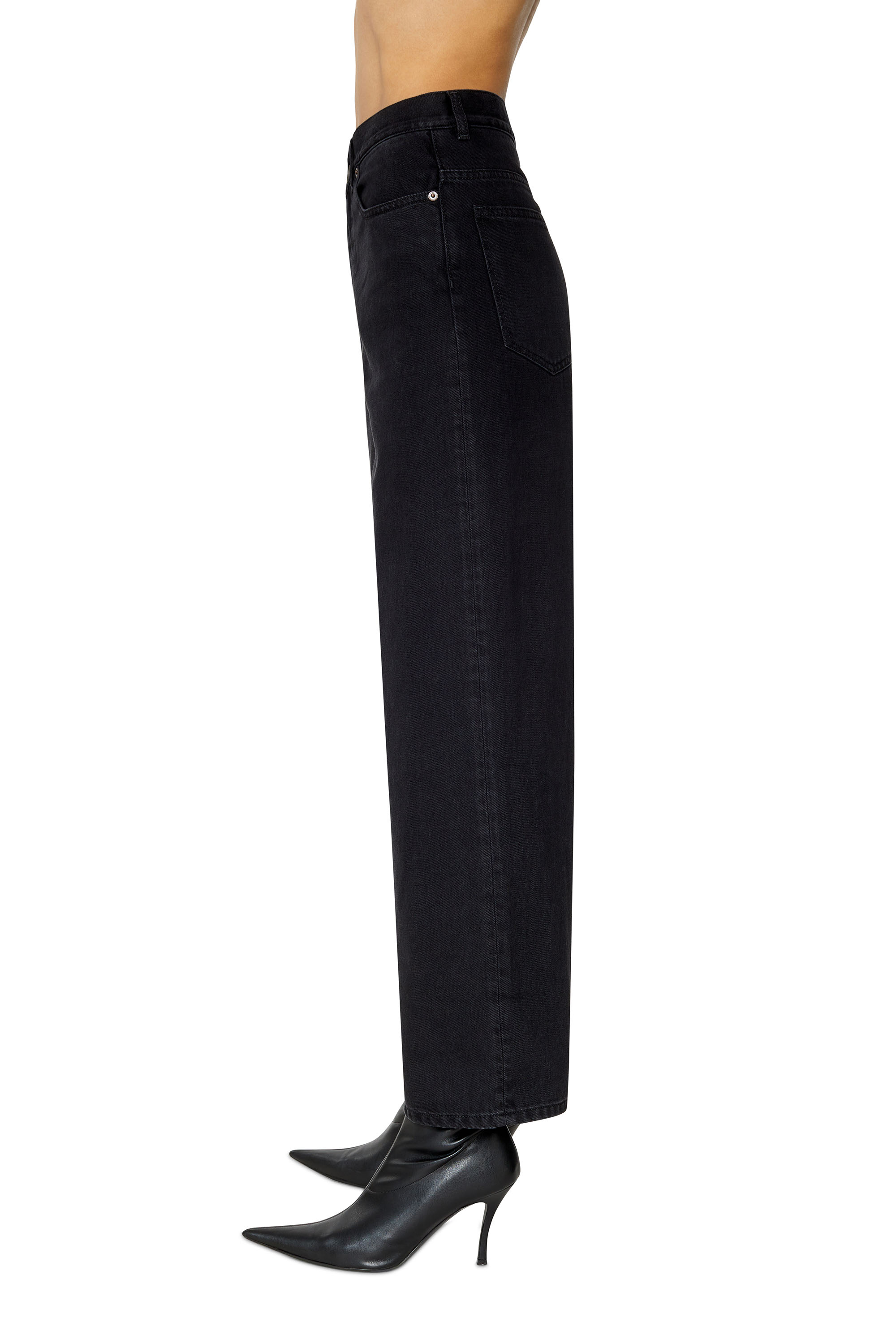 Diesel - Bootcut and Flare Jeans 2000 Widee Z09RL, Damen Bootcut und Flare Jeans - 2000 Widee in Schwarz/Dunkelgrau - 5