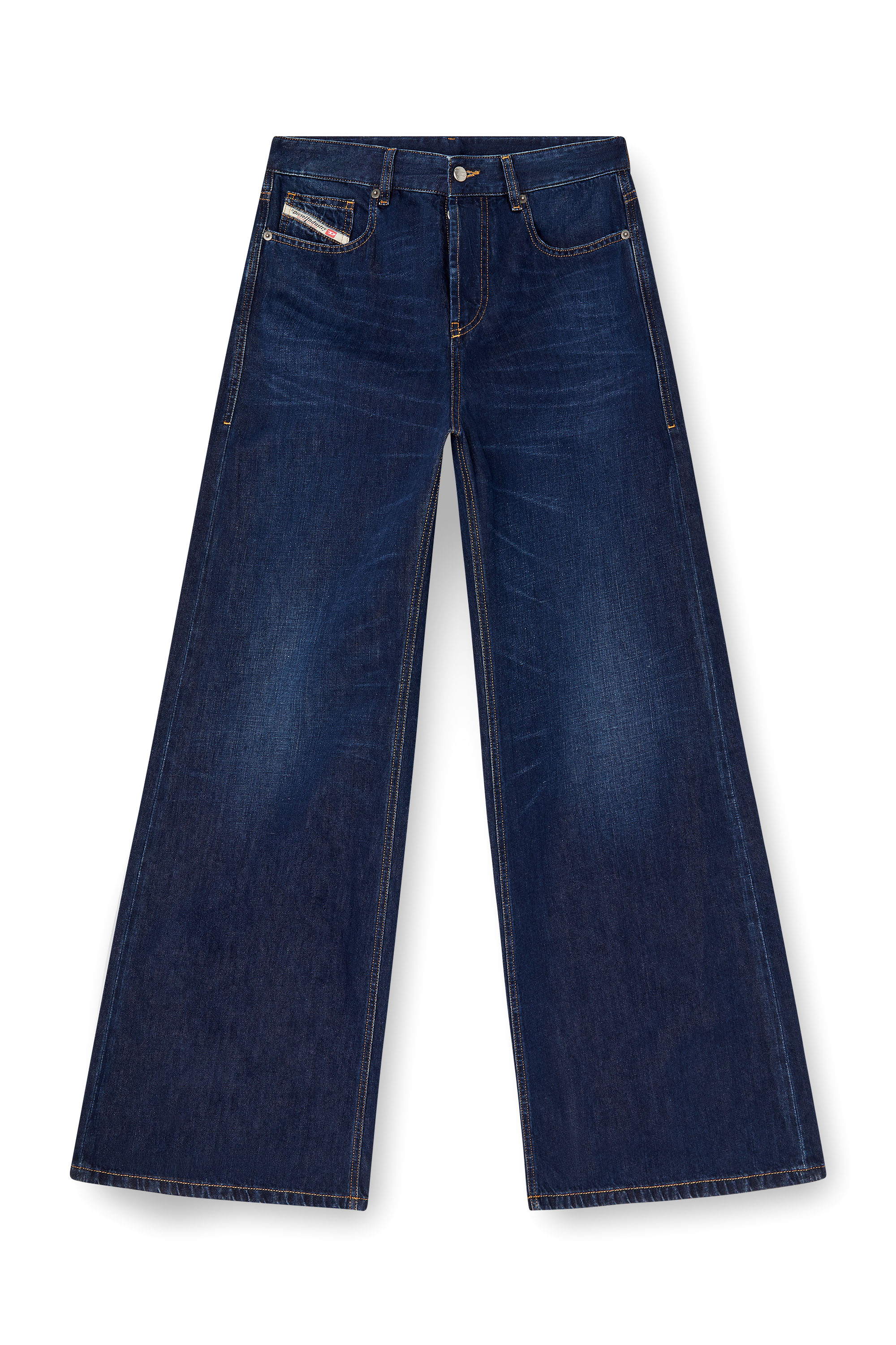 Diesel - Damen Relaxed Jeans 1996 D-Sire 068RA, Dunkelblau - 2