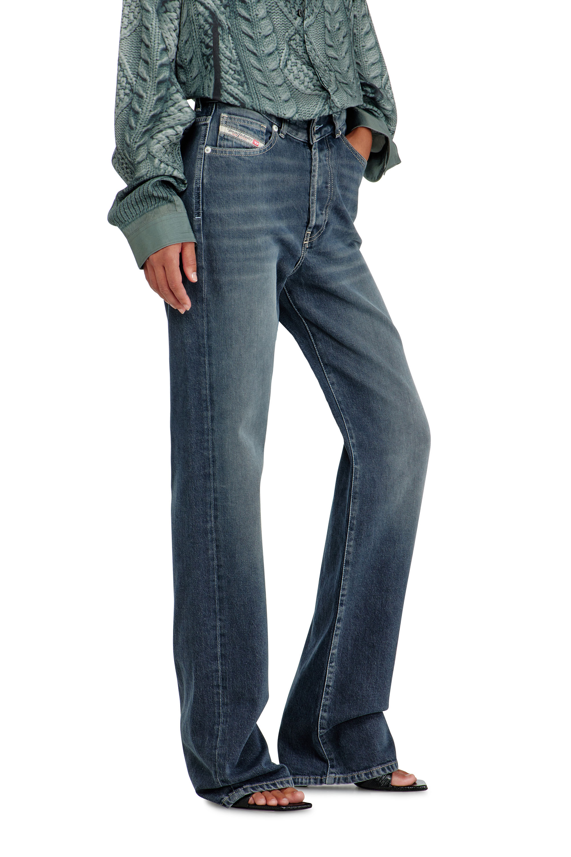 Diesel - Damen Regular Jeans 1971 D-Sent 007EI, Dunkelblau - 7