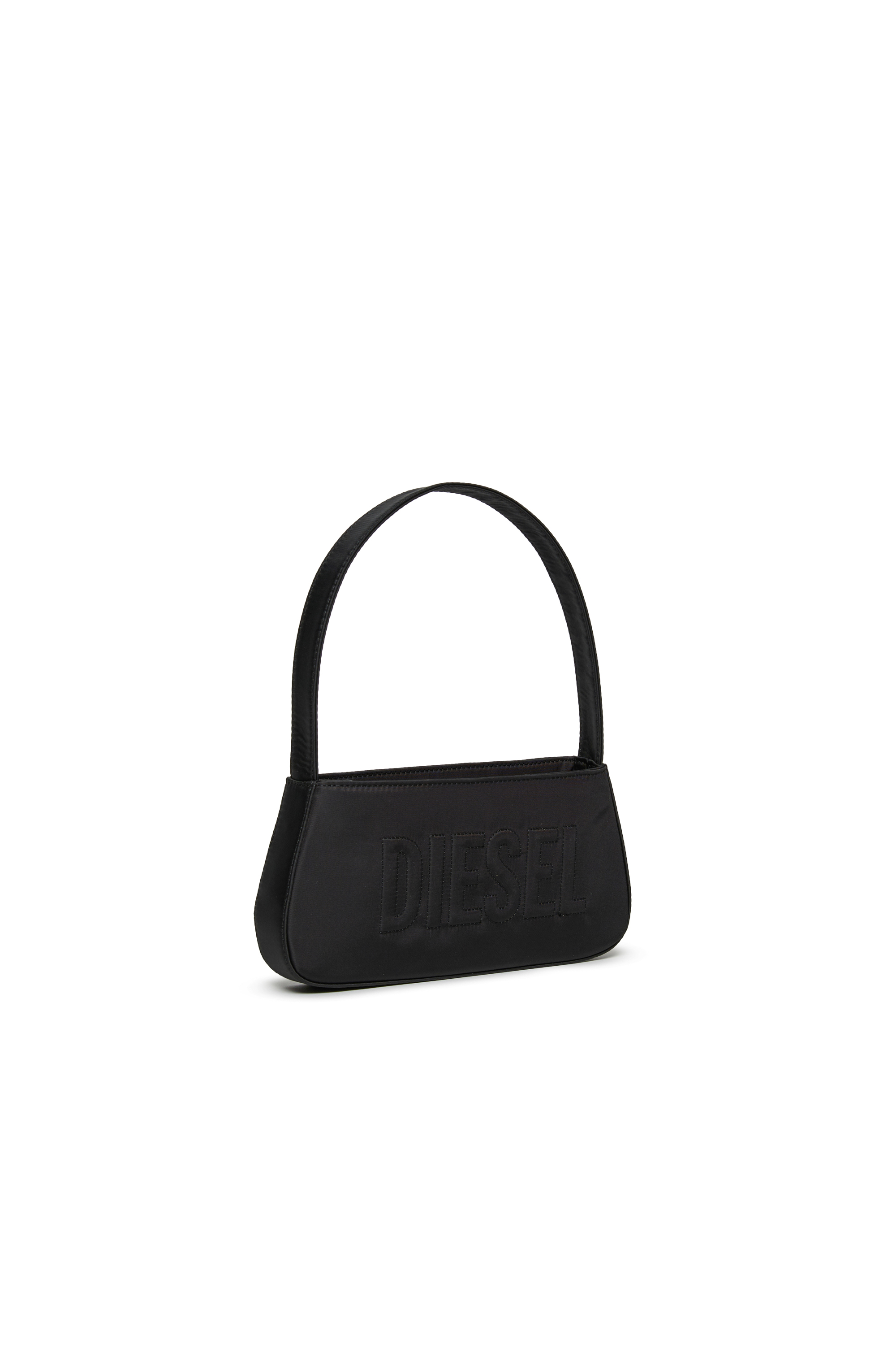 Diesel - WDELIA, Damen WDELIA Nylon-Tasche mit gesticktem Logo in Schwarz - 3