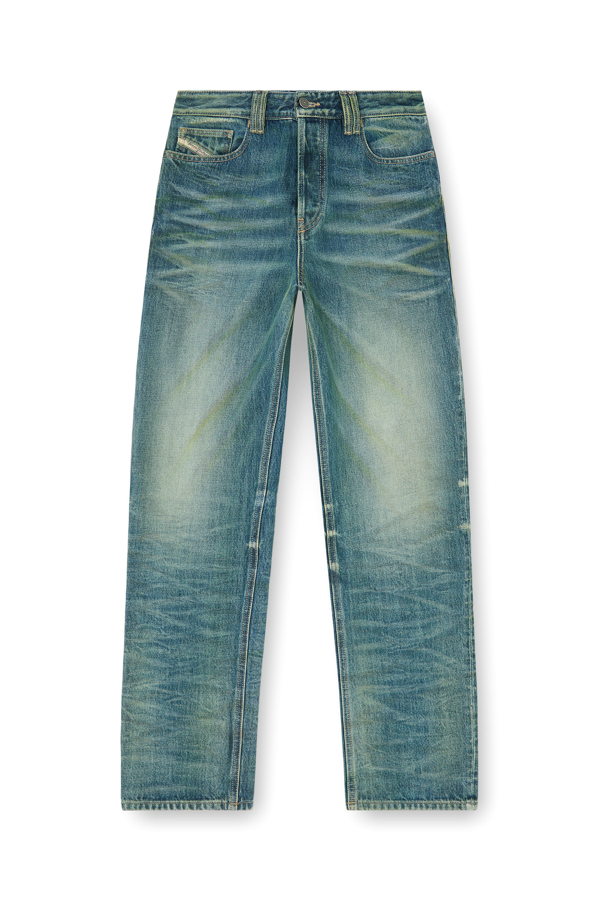 Diesel - Herren Regular Jeans 1991 D-Voeed 007FV, Mittelblau - 2