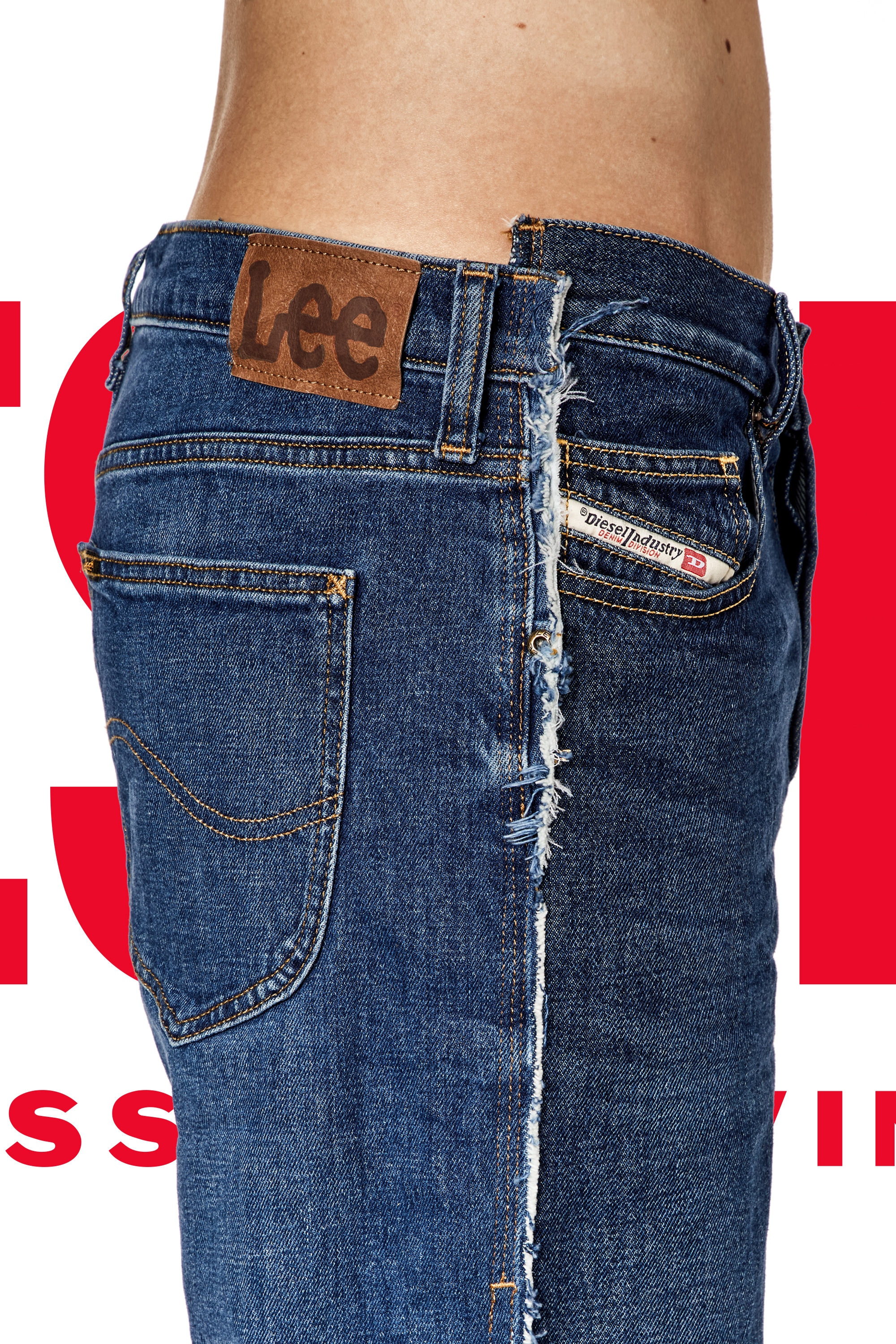 Regular Jeans Dieseloves 03 09K47, Mittelblau Diesel - Unisex Regular Jeans Dieseloves 03 09K47, Mittelblau - 2