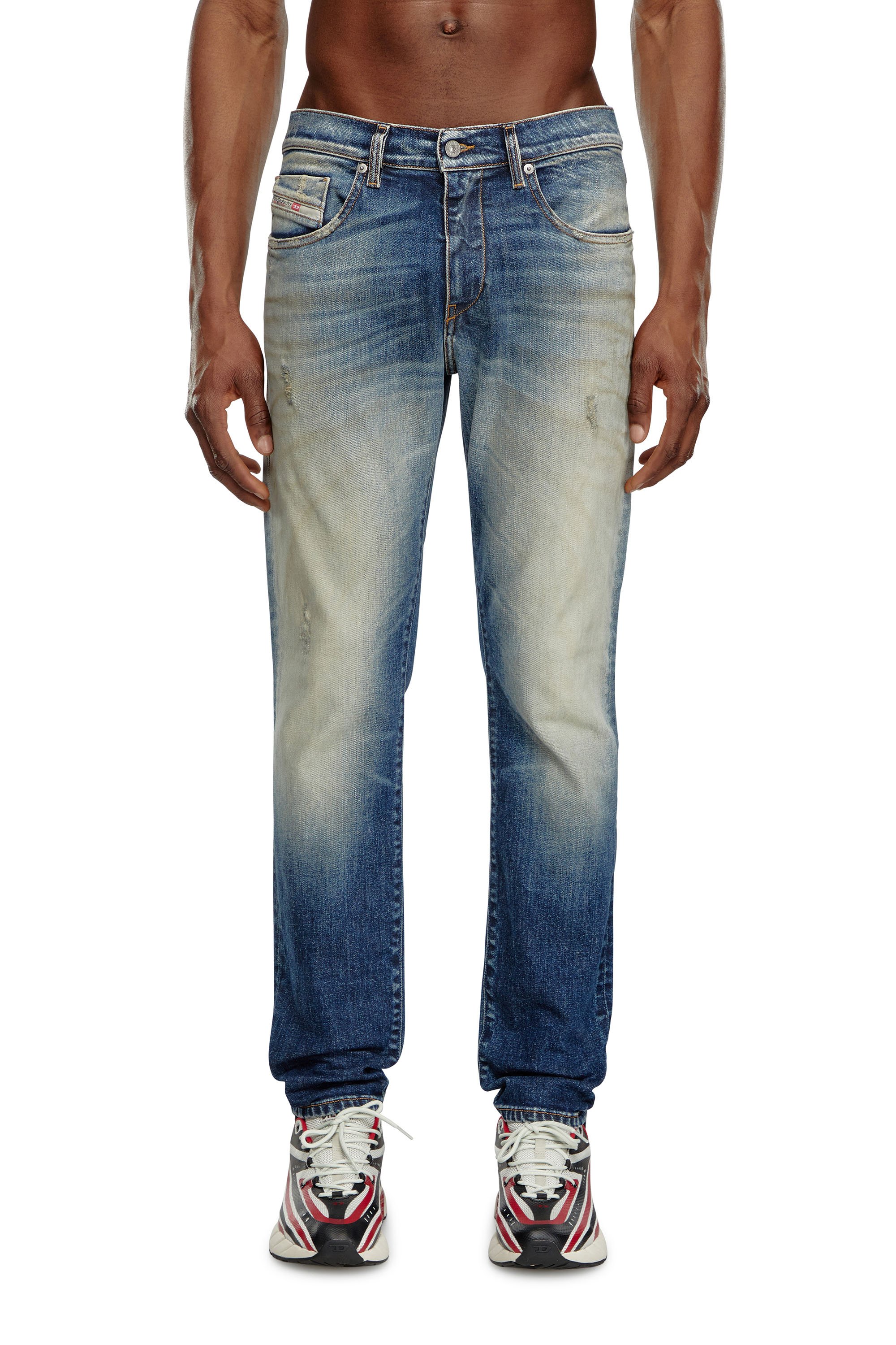 Diesel - Herren Slim Jeans 2019 D-Strukt 09J64, Dunkelblau - 1