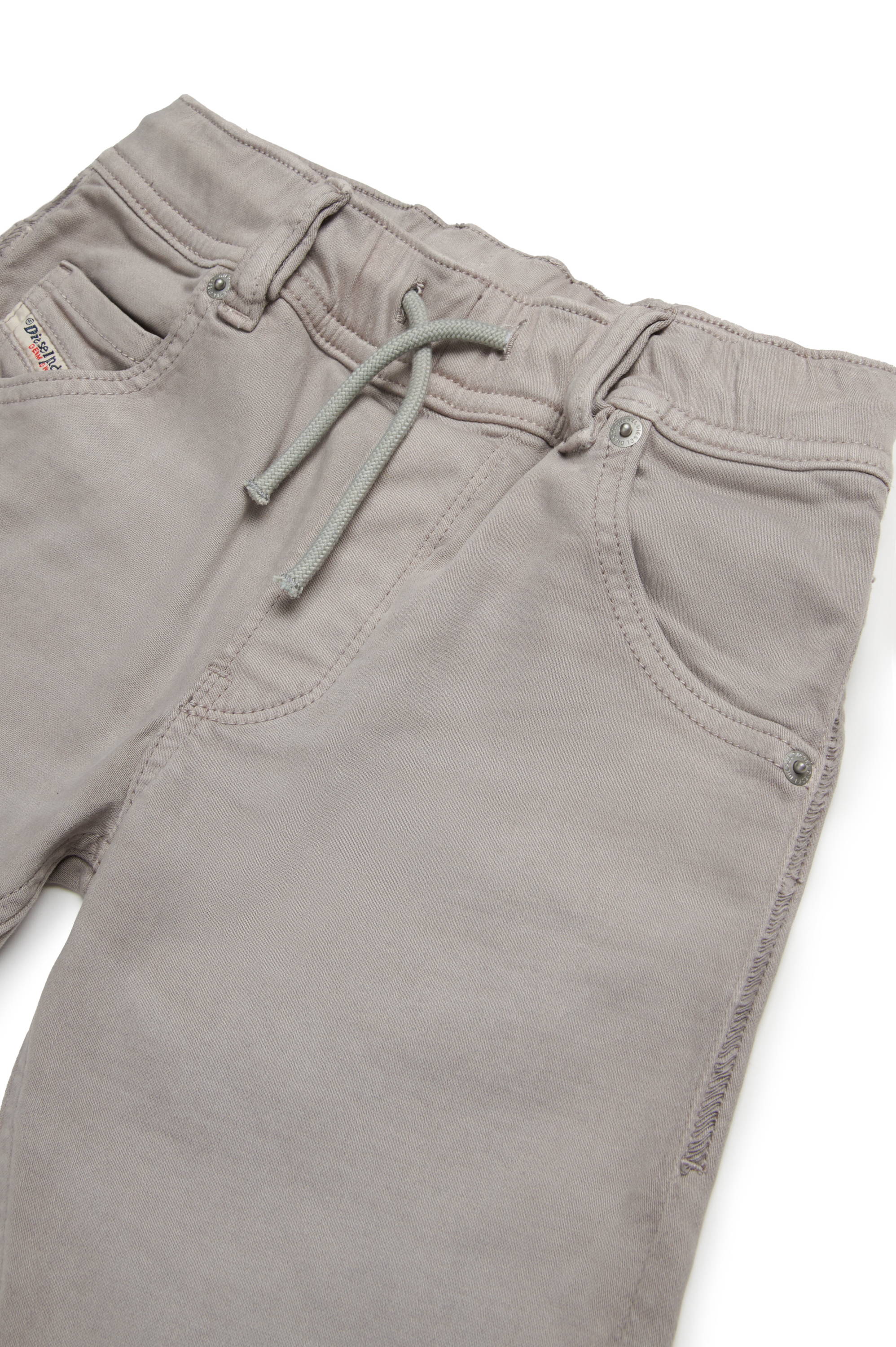 Diesel - KROOLEY-NE-J SH JJJ, Man's Krooley coloured JoggJeans shorts in Grey - 3