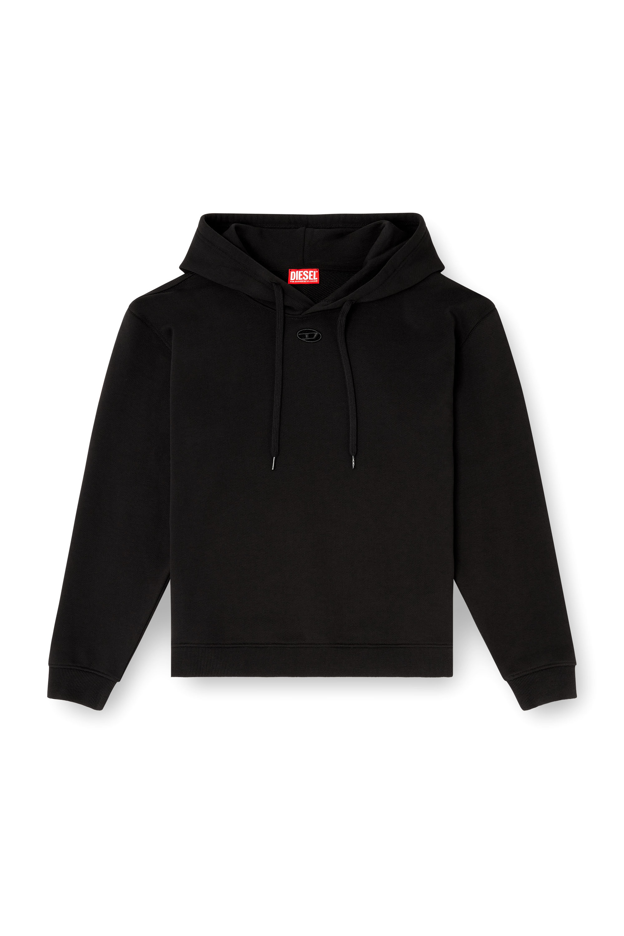 Diesel - F-NORMY-HOOD-OD, Damen Sweatshirt aus Baumwolle mit Oval D Logo in Schwarz - 3