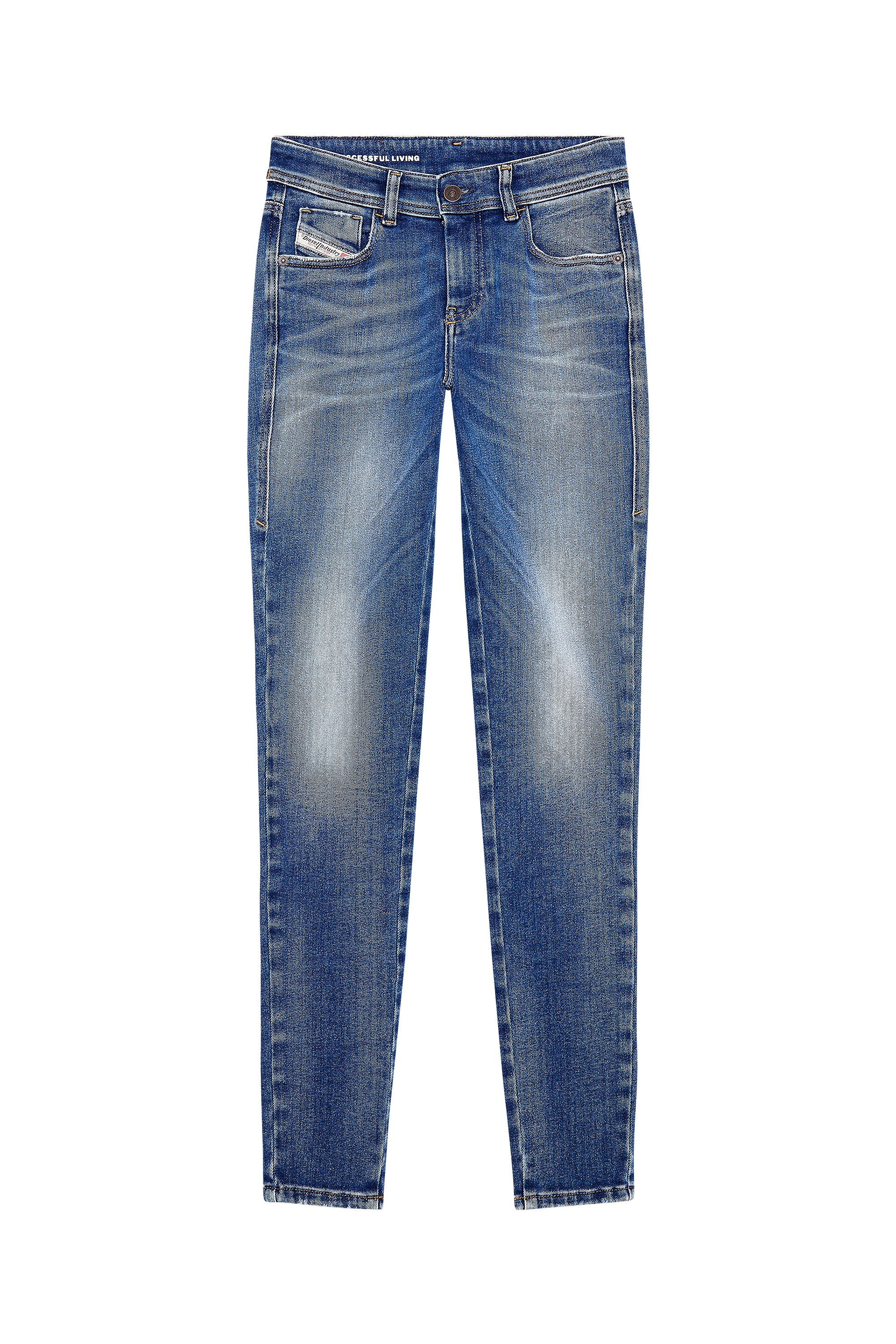 Diesel - Super skinny Jeans 2017 Slandy 09H90, Mittelblau - Image 5