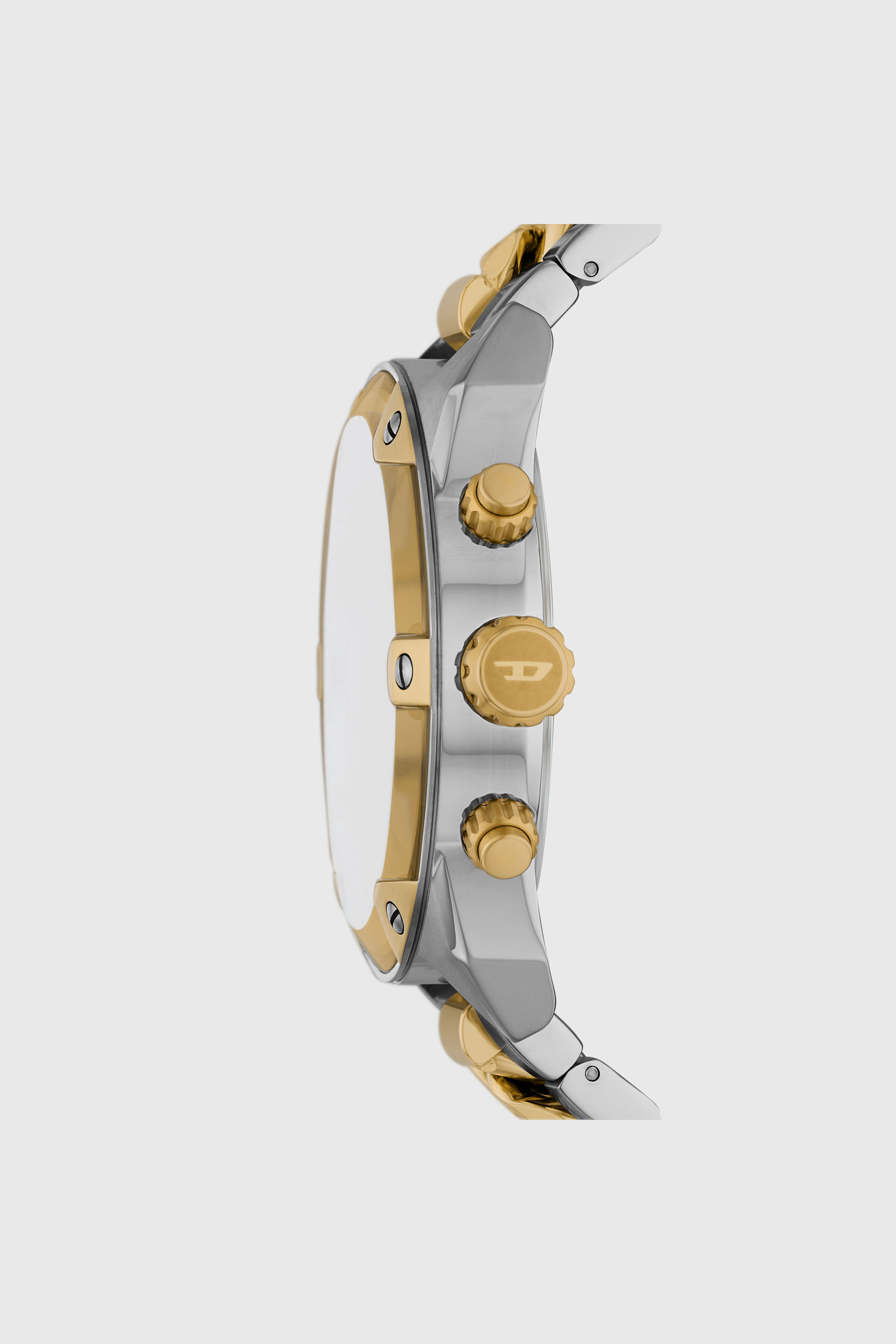 Diesel - DZ4629, Herren Spiked Chronograph Edelstahl in Silber - 3