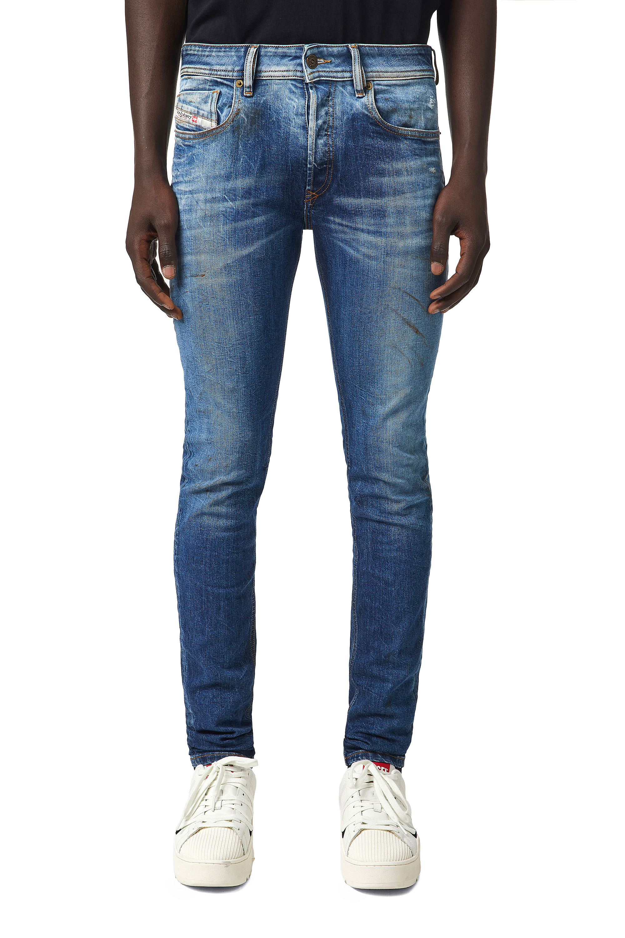 Sleenker 069XC, Mittelblau - Jeans