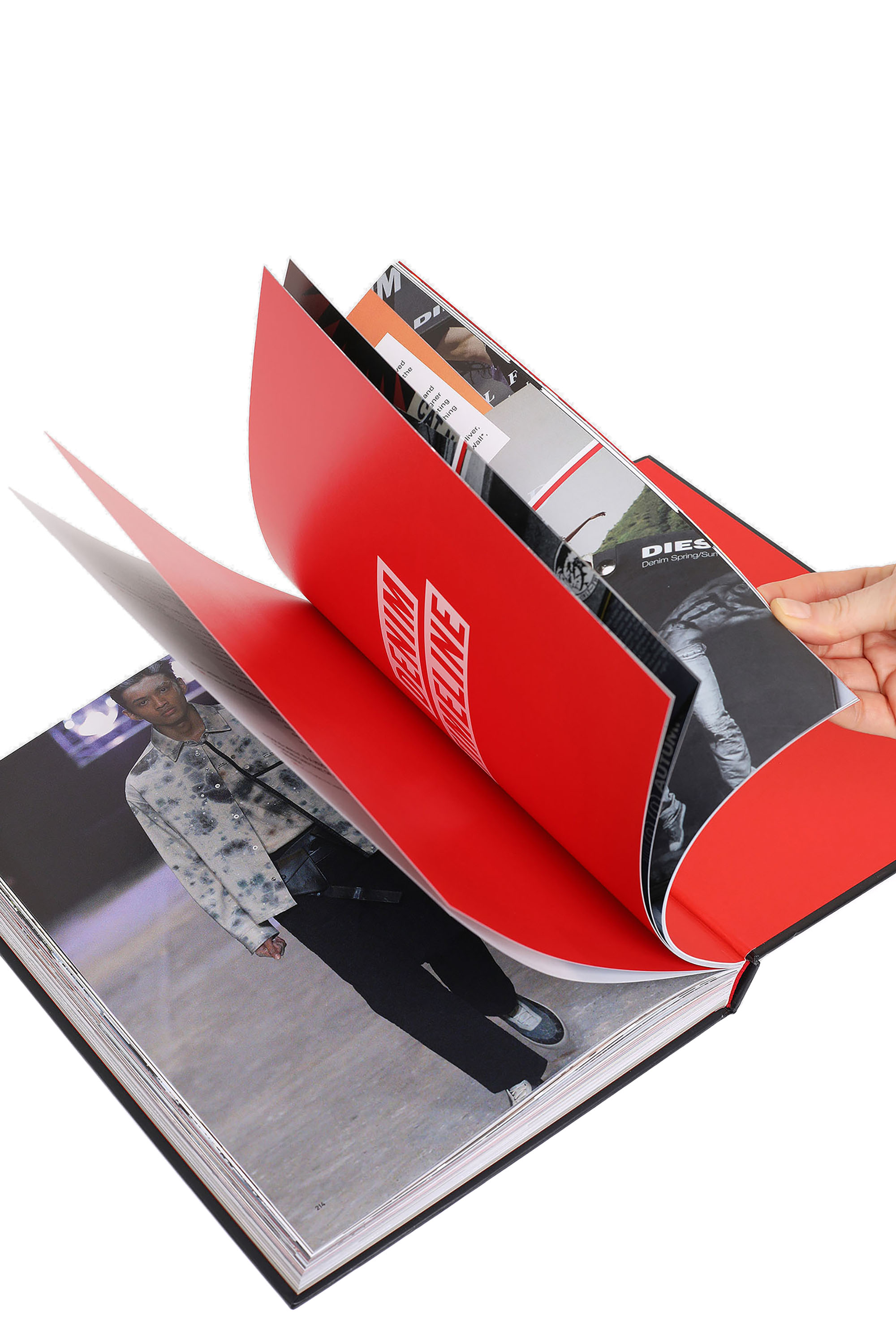 Diesel - 5D Diesel Dream Disruption Deviation Denim, Unisex Diesel Denim Buch in Schwarz - 4