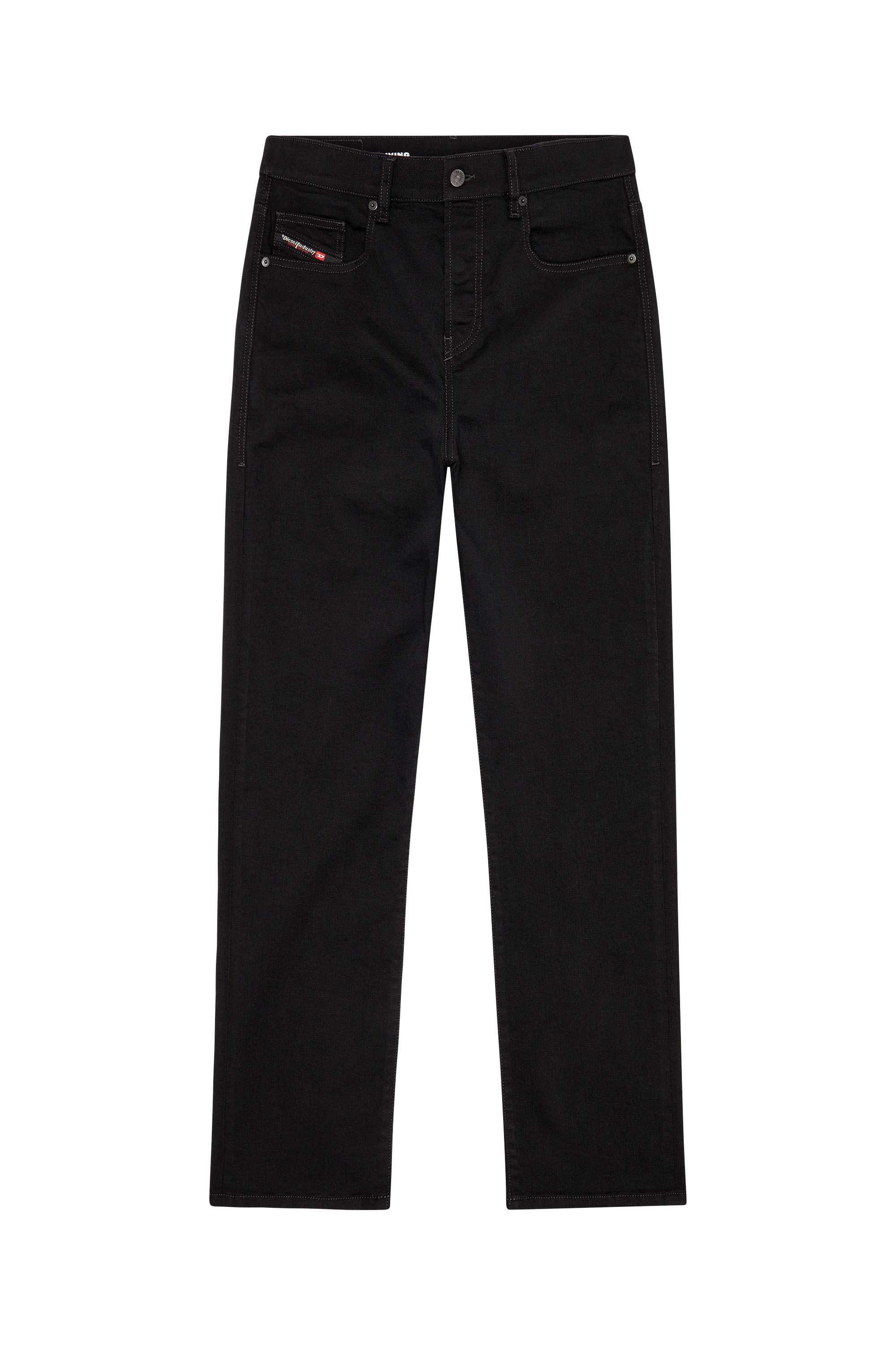 Diesel - Straight Jeans 2020 D-Viker 069YP, Schwarz/Dunkelgrau - Image 5