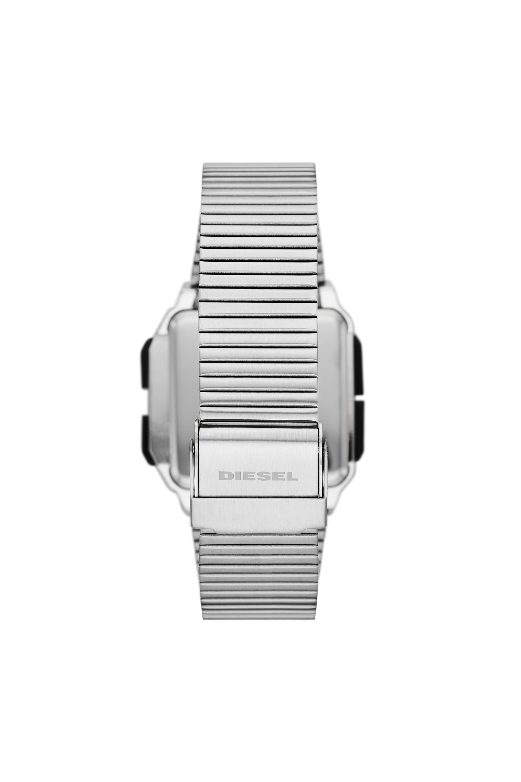 Diesel - DZ1968, Unisex Chopped Armbanduhr mit Edelstahlarmband in Silber - 2
