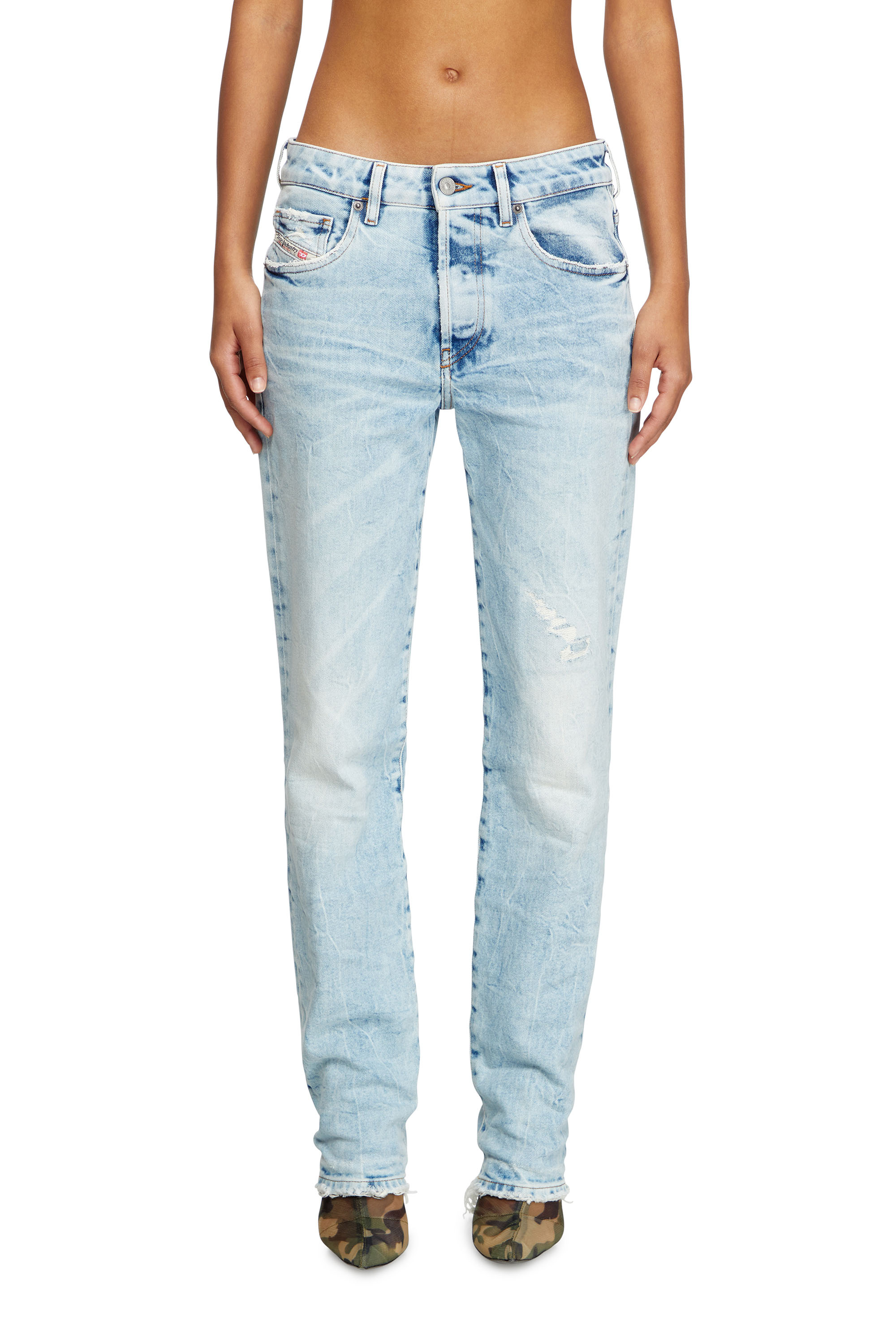 Diesel - Damen Regular Jeans 1989 D-Mine 09L31, Hellblau - 1