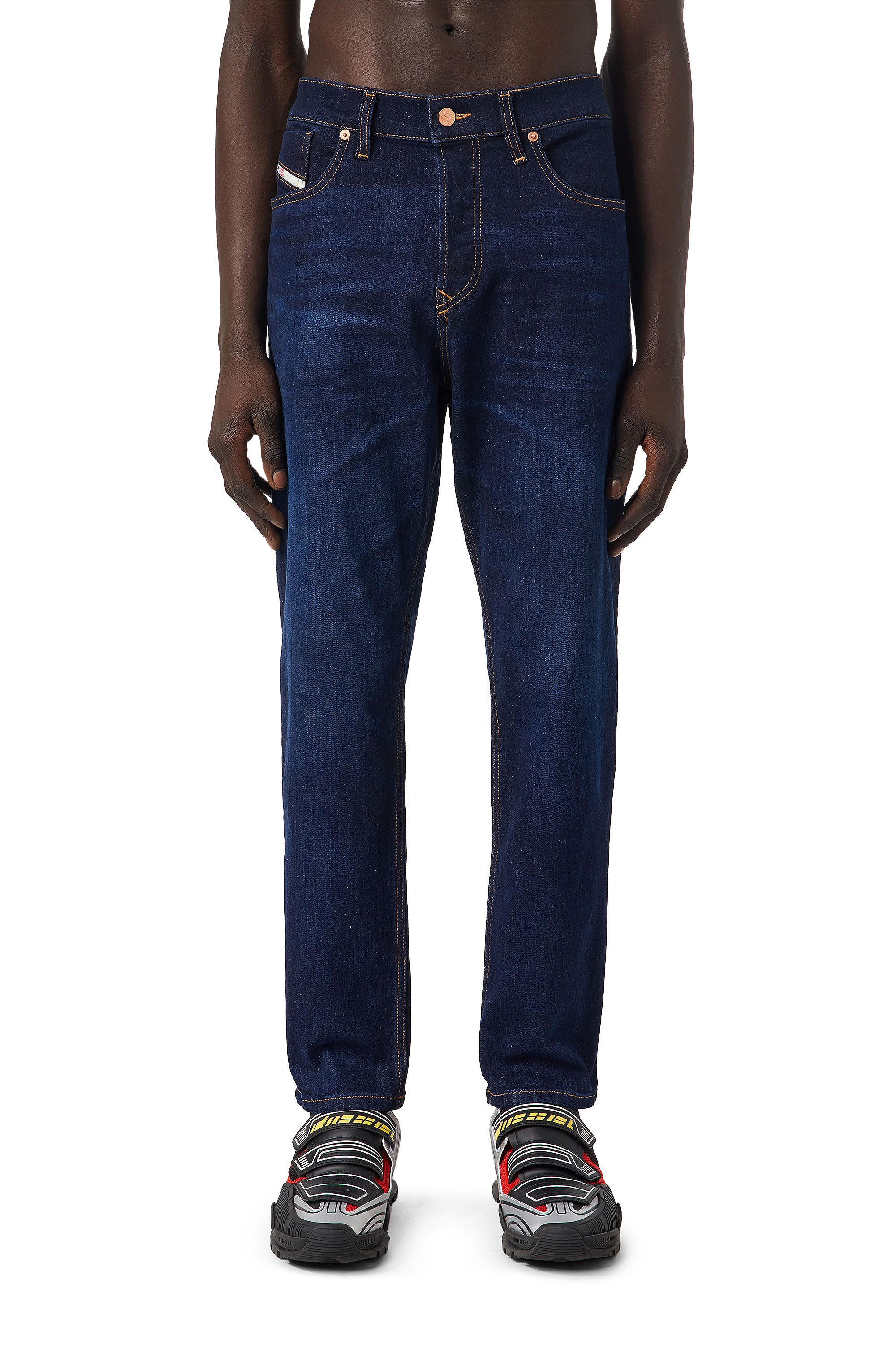 Diesel - 2005 D-FINING 0GDAO Tapered Jeans, Dunkelblau - Image 1