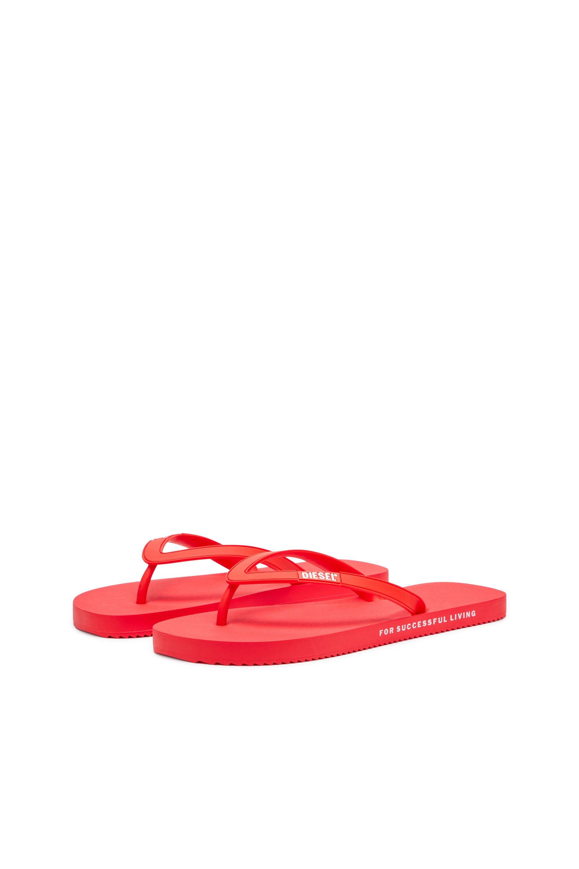 Diesel - SA-RIO W, Woman's Sa-Rio-Rubber flip-flops in Red - 8