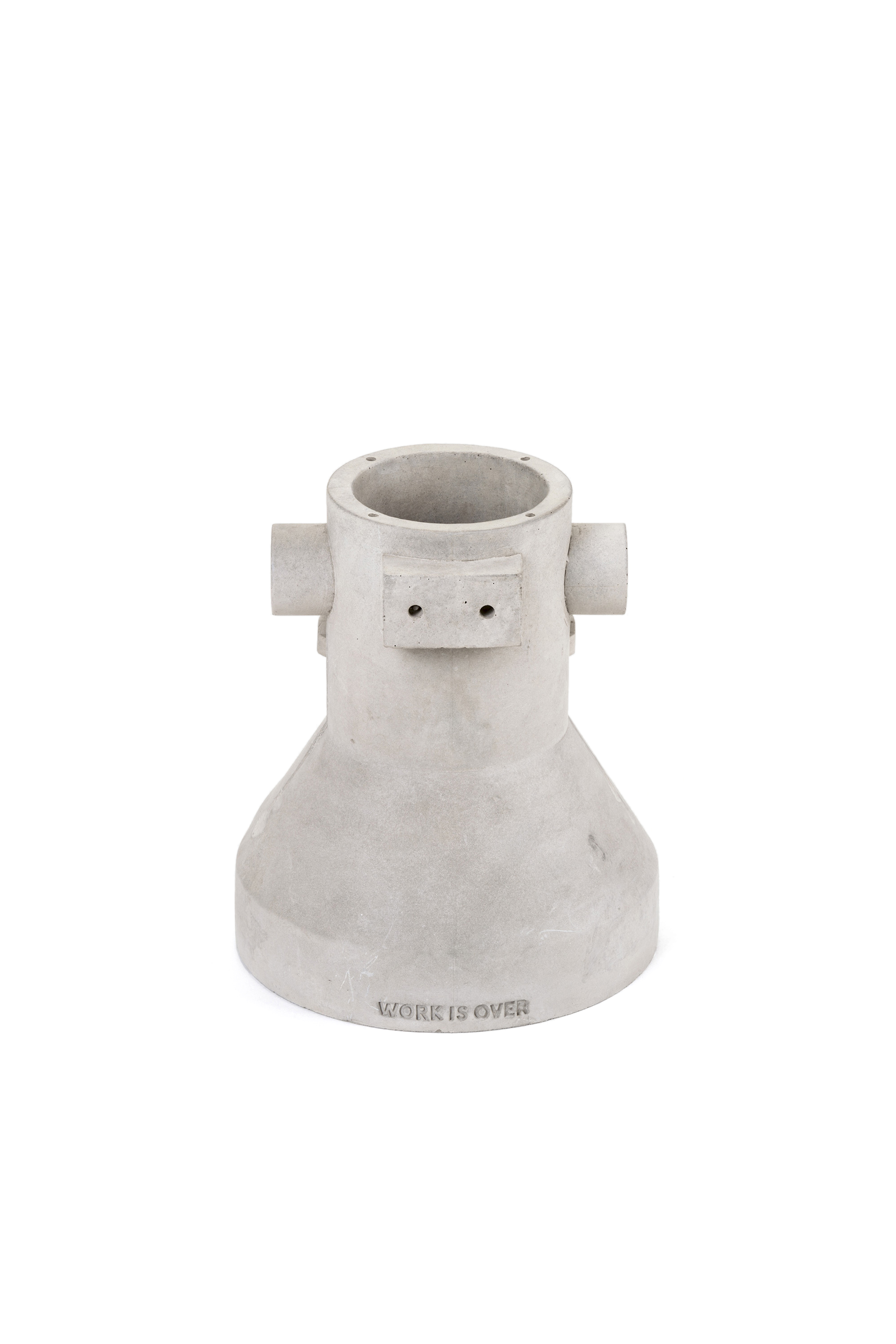 Diesel - 11066 WORK IS OVER, Unisex Vase - "Work is over"- Kollektion in Grau - 1