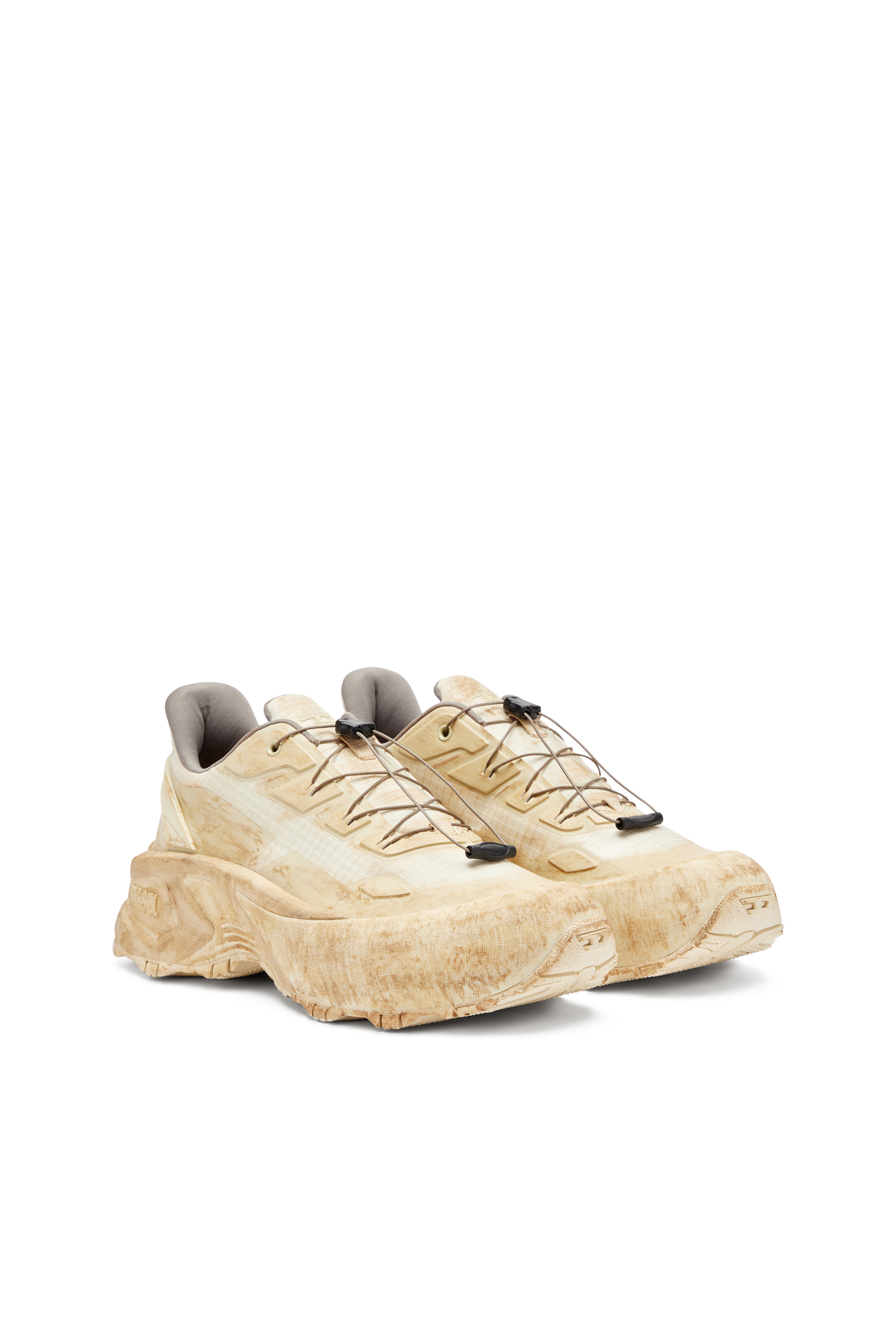 Diesel - D-CAGE RUNNER, Herren D-Cage Runner-Sneakers in Beige - 2