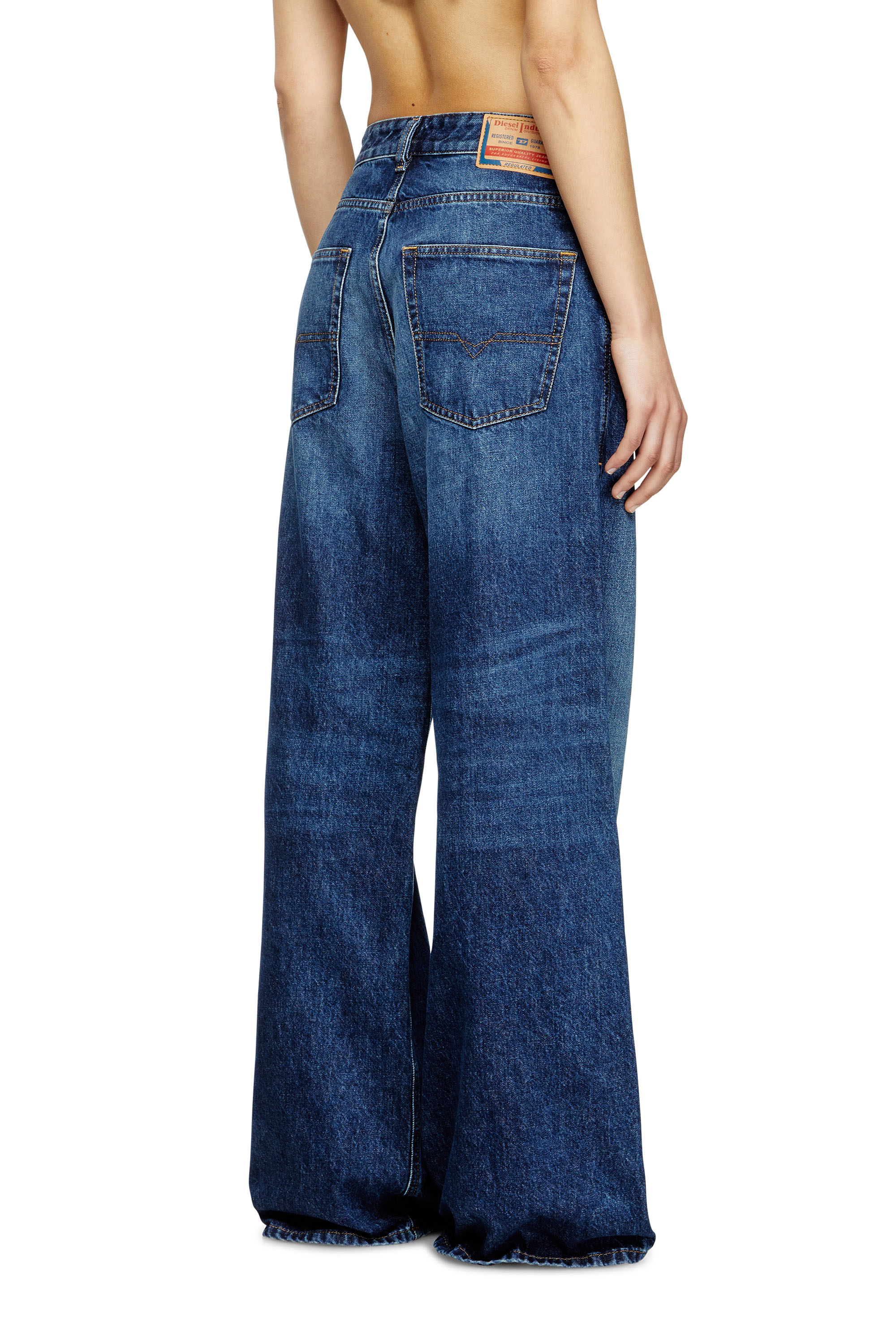 Diesel - Damen Relaxed Jeans 1996 D-Sire 09I27, Dunkelblau - 4