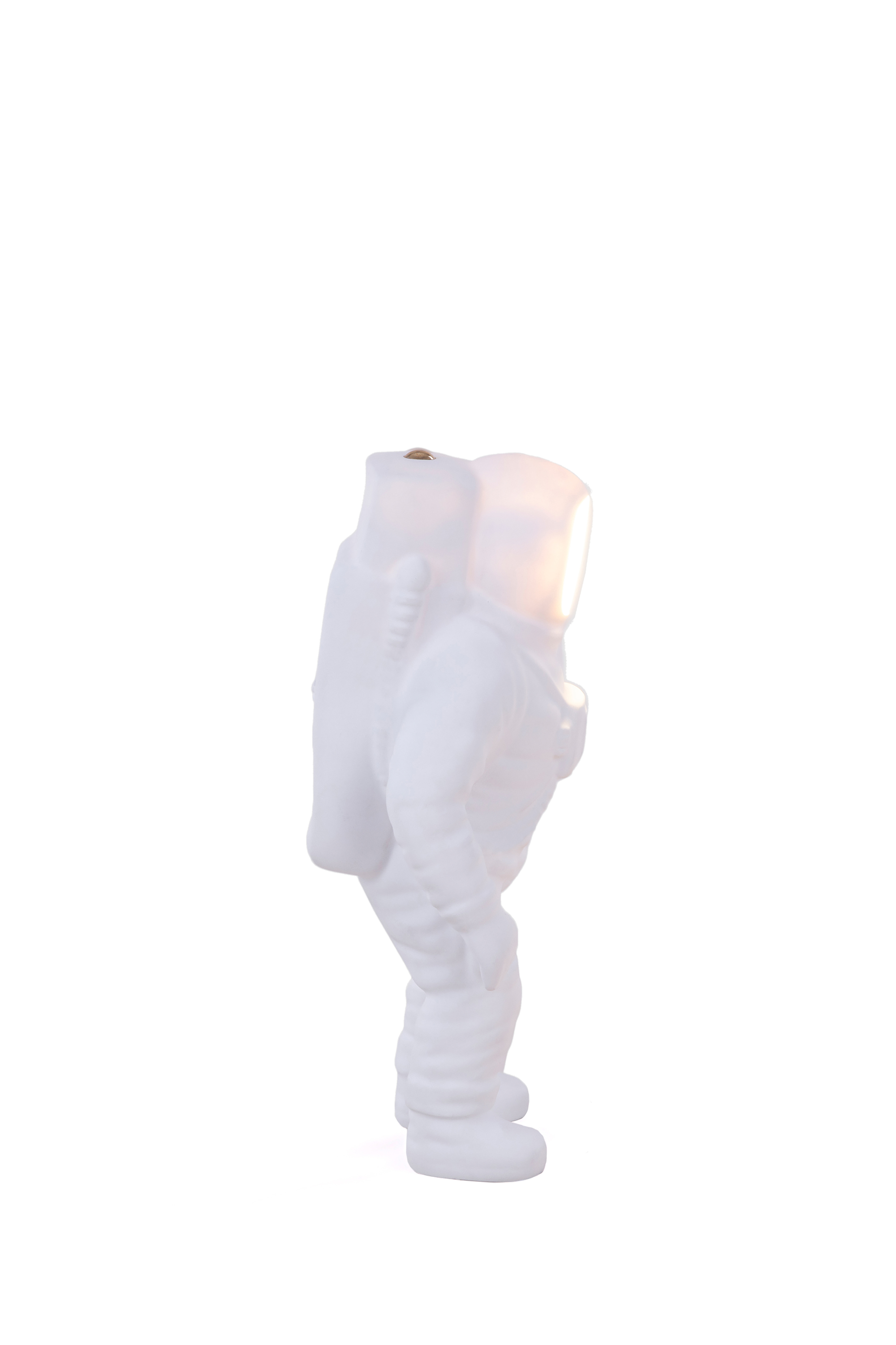 Diesel - 10939COSMIC FLASHING, Unisex Tischlampe aus Harz "Cosmic-flashing starman" in Weiß - 2