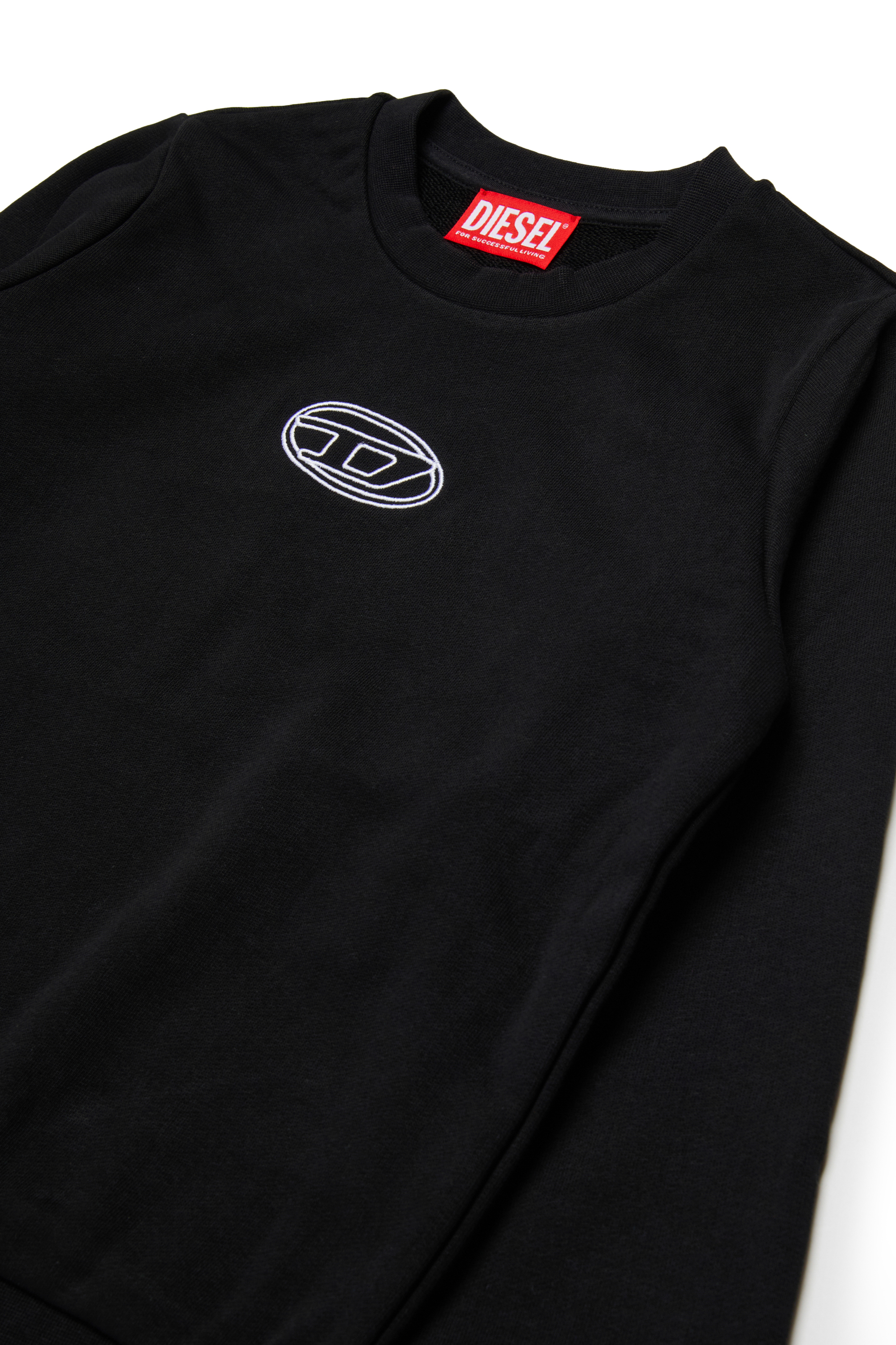 Diesel - SVALSY, Damen Baumwoll-Sweatshirt mit Druck. in Schwarz - 3