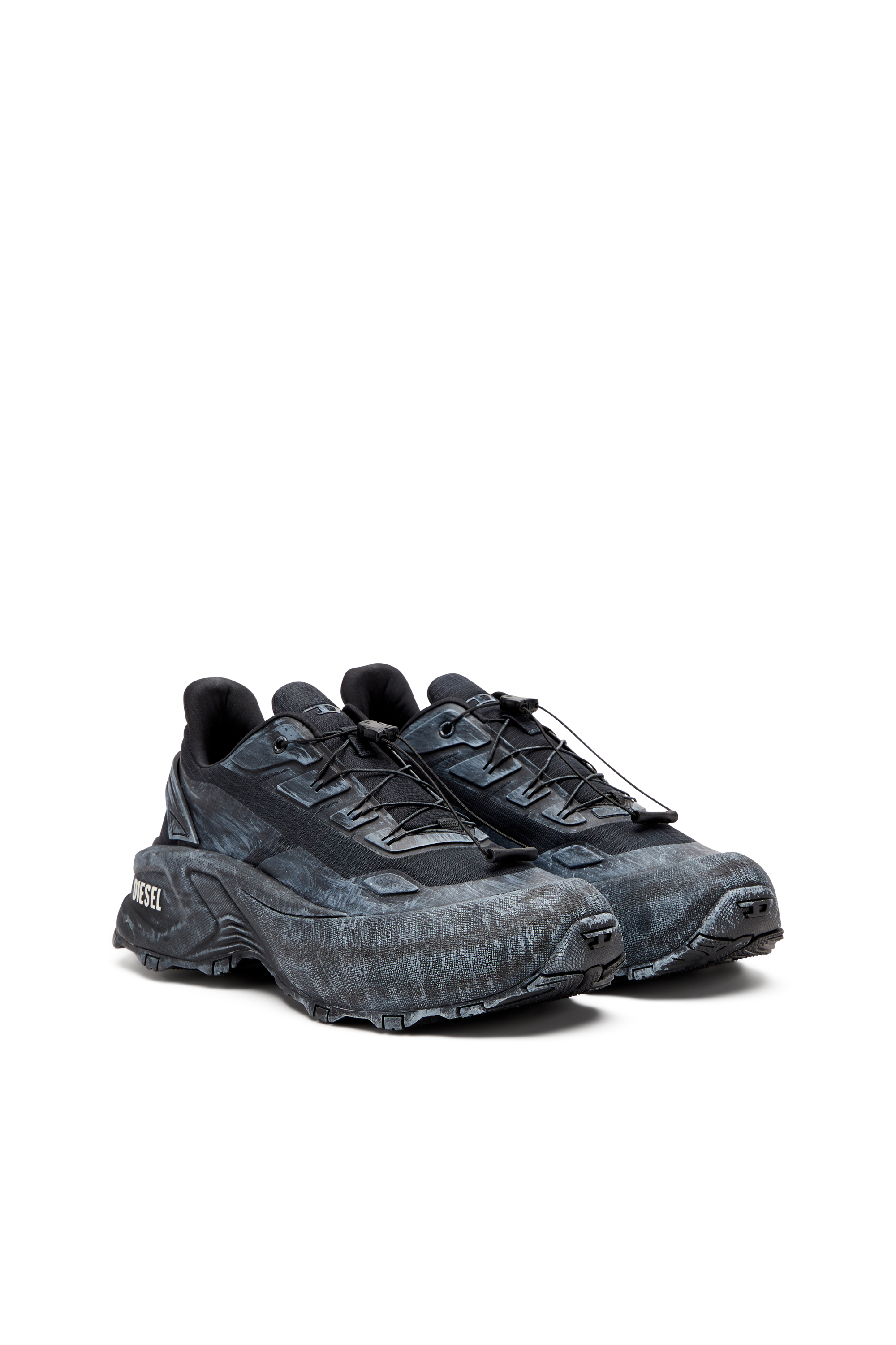 Diesel - D-CAGE RUNNER, Herren D-Cage Runner-Sneakers in Schwarz - 2