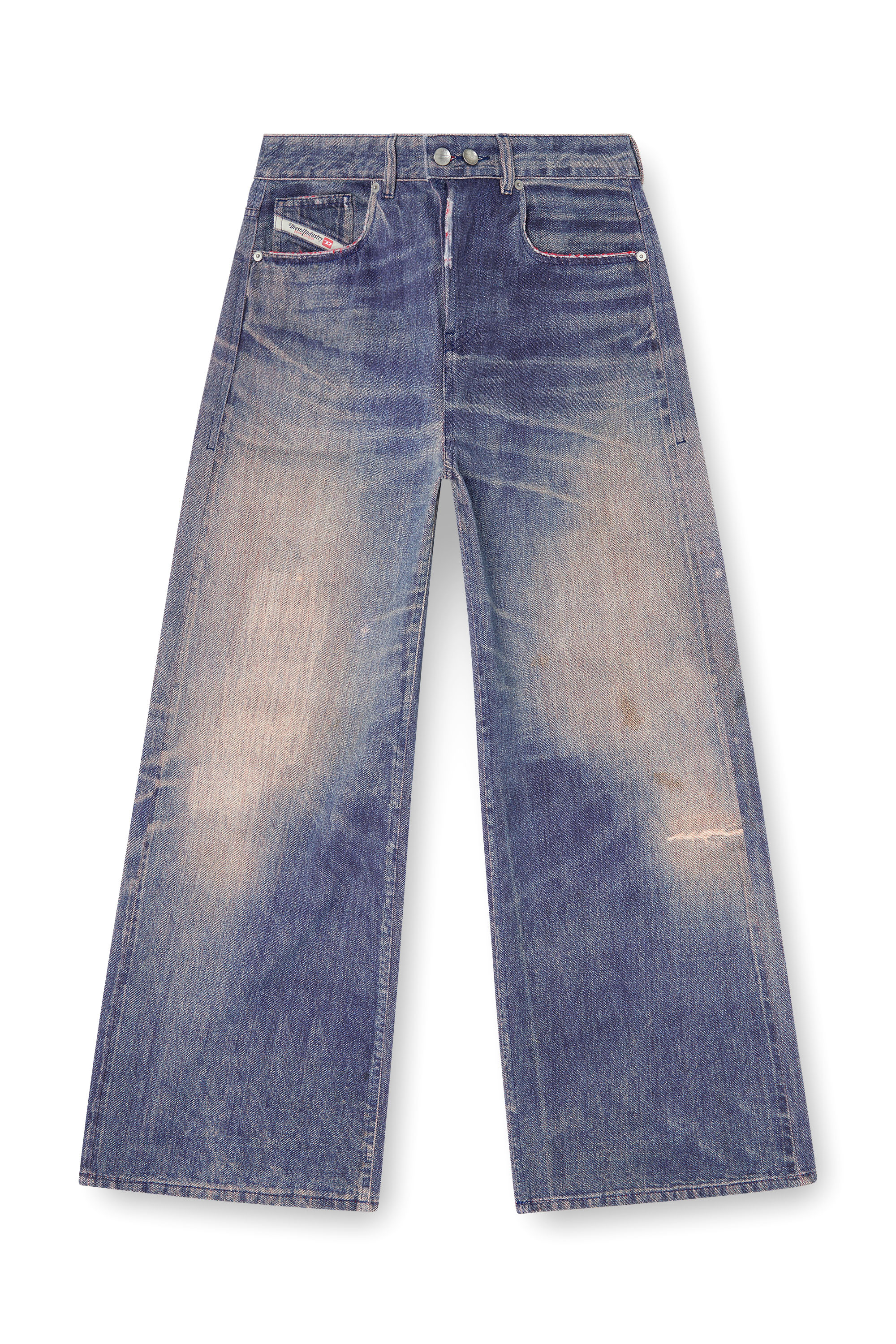 Diesel - Damen Relaxed Jeans 1996 D-Sire 09P95, Dunkelblau - 3