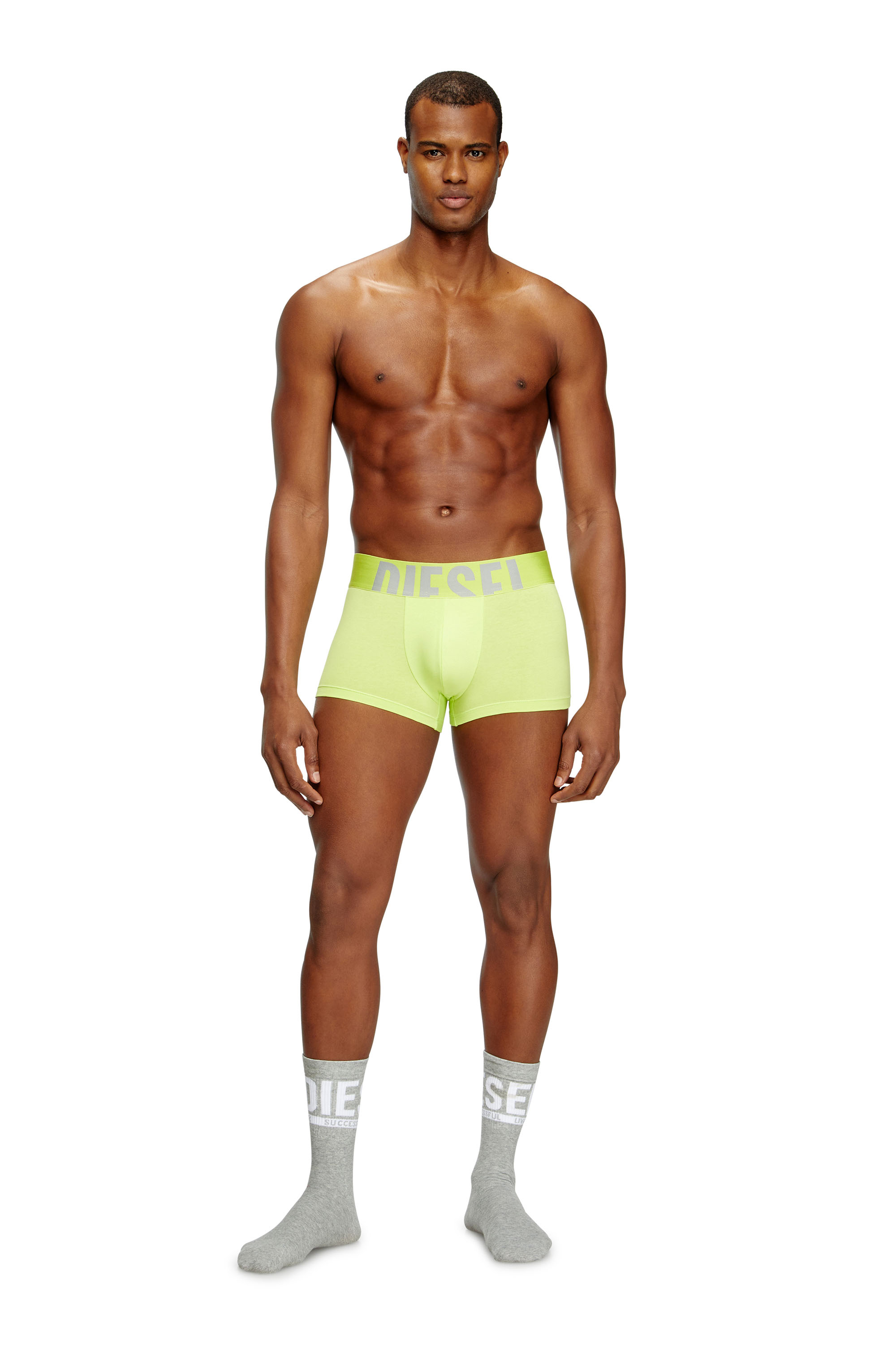Diesel - UMBX-DAMIENTHREEPACK-5.5EL, Herren Retropants im Dreierpack aus Baumwollstretch in Schwarz/Grün - 2
