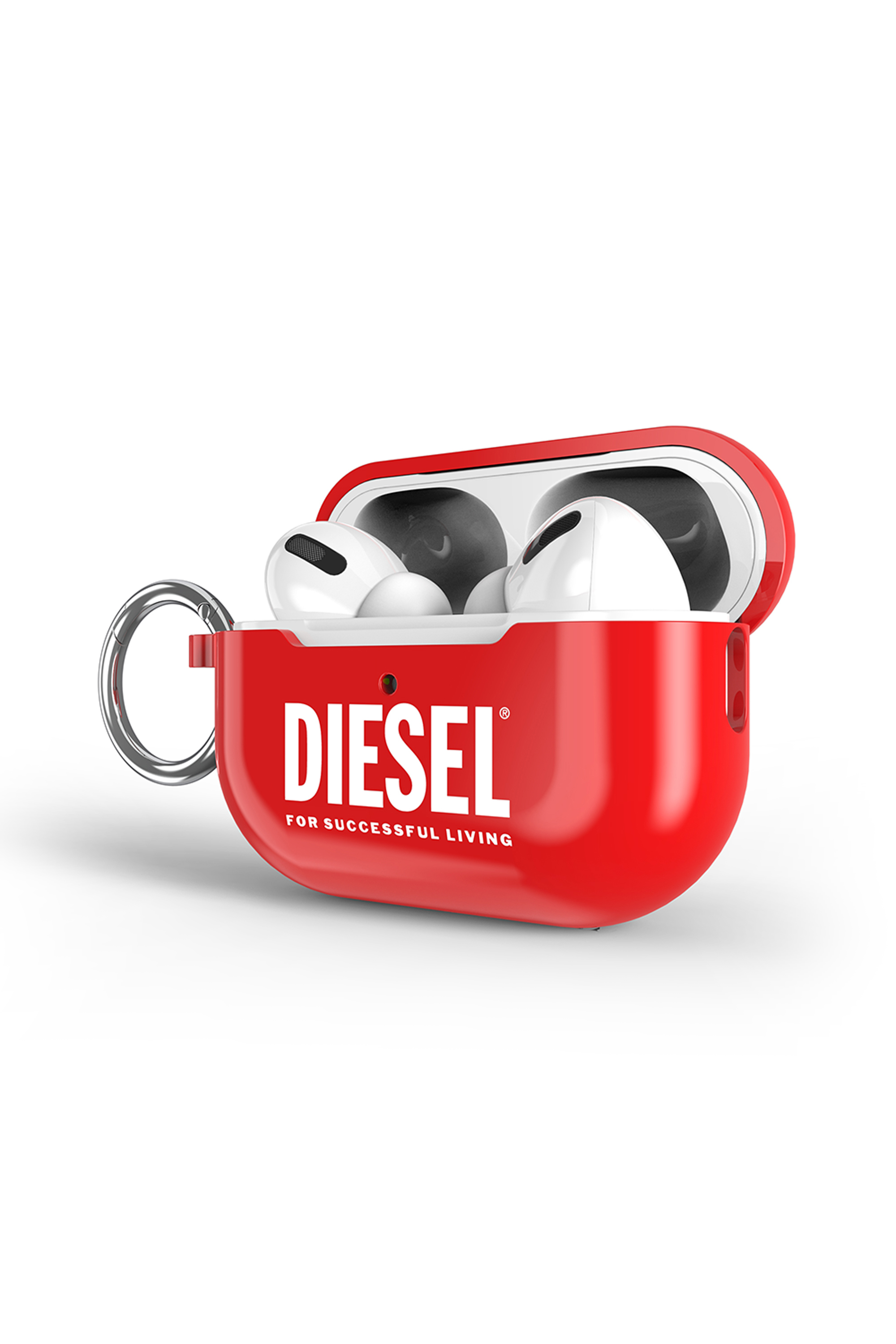 Diesel - 60066 AOP CASE, Unisex Case für Airpods Pro/Pro 2 in Rot - 3
