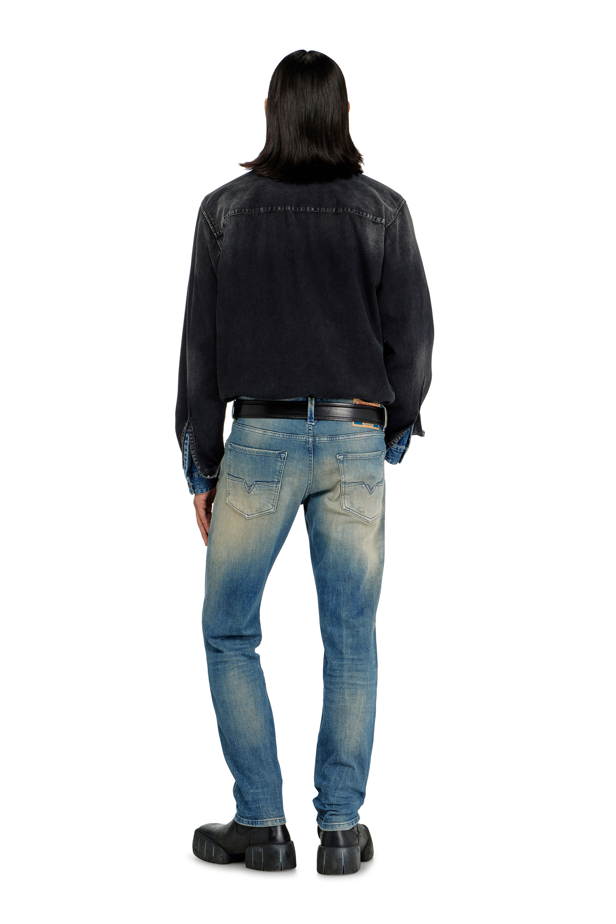 Diesel - Herren Regular 2030 D-Krooley Joggjeans&reg; 068XU, Dunkelblau - 3
