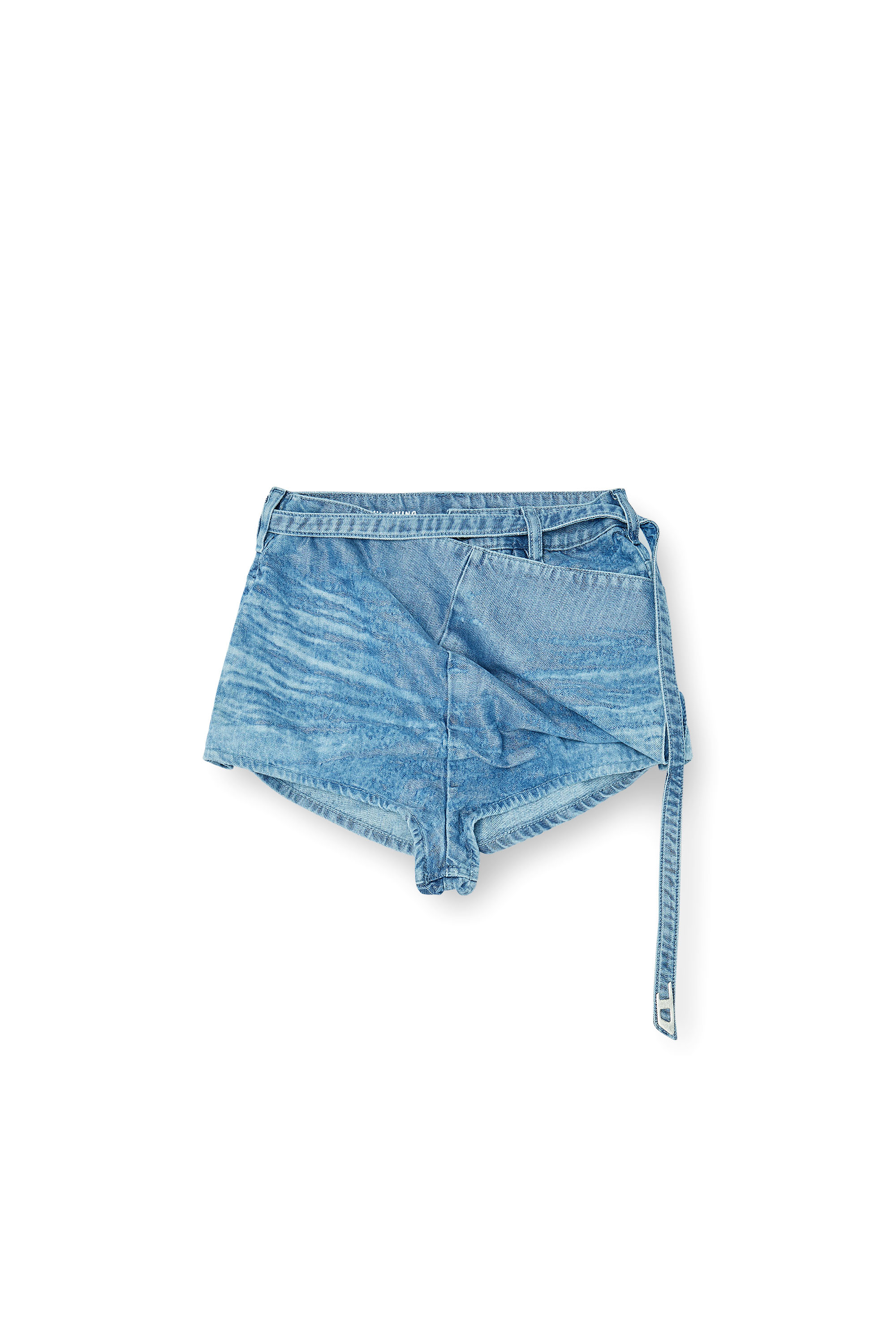 Diesel - DE-DREXA-FSI1, Damen Short in Blau - 2