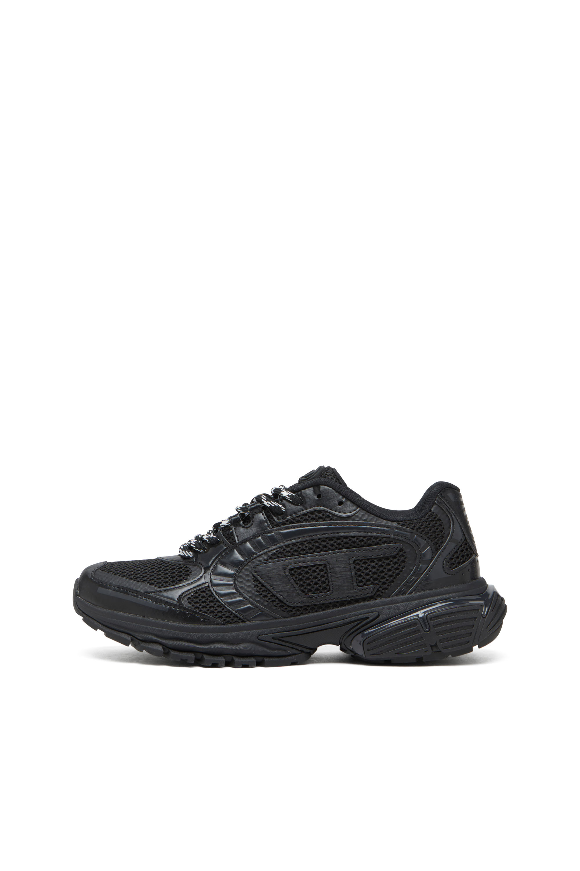 Diesel - S-PRO-V-DENSE LOW, Herren S-Pro-V-Dense-Sneakers aus Mesh mit Oval D-Logo in Schwarz - 7