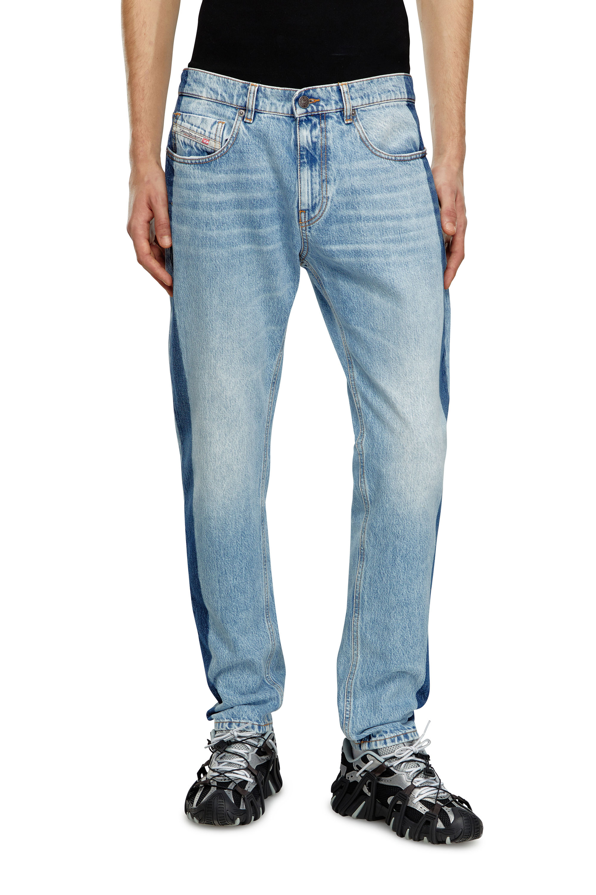 Diesel - Slim Jeans 2019 D-Strukt 0GHAC, Hellblau - Image 2